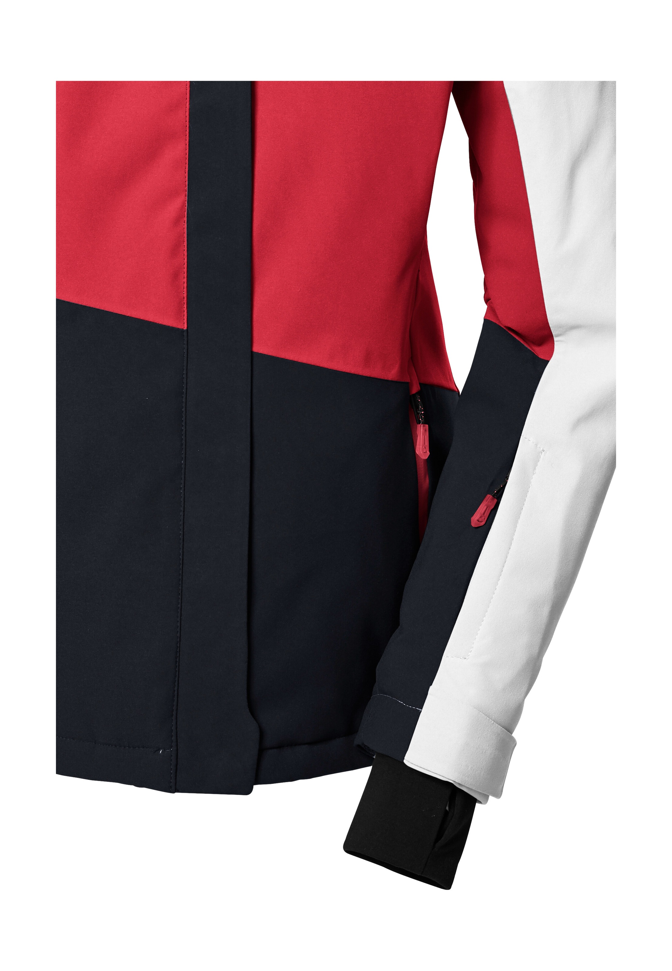 Killtec Skijacke »KSW 67 WMN SKI JCKT« Damen Skijacke: wasserdicht, atmungsaktiv, abnehmbare Kapuze