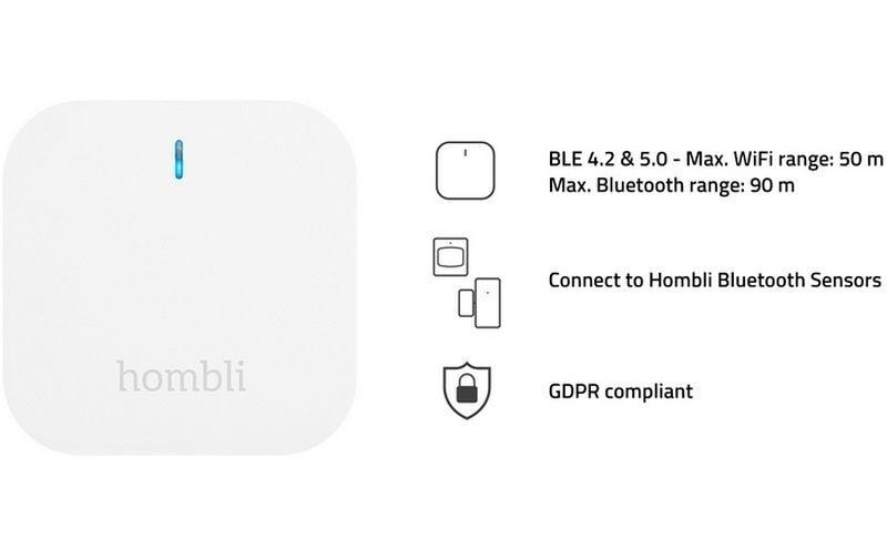 Smart-Home-Steuerelement »hombli Bluetooth Sensor Kit Weiss«