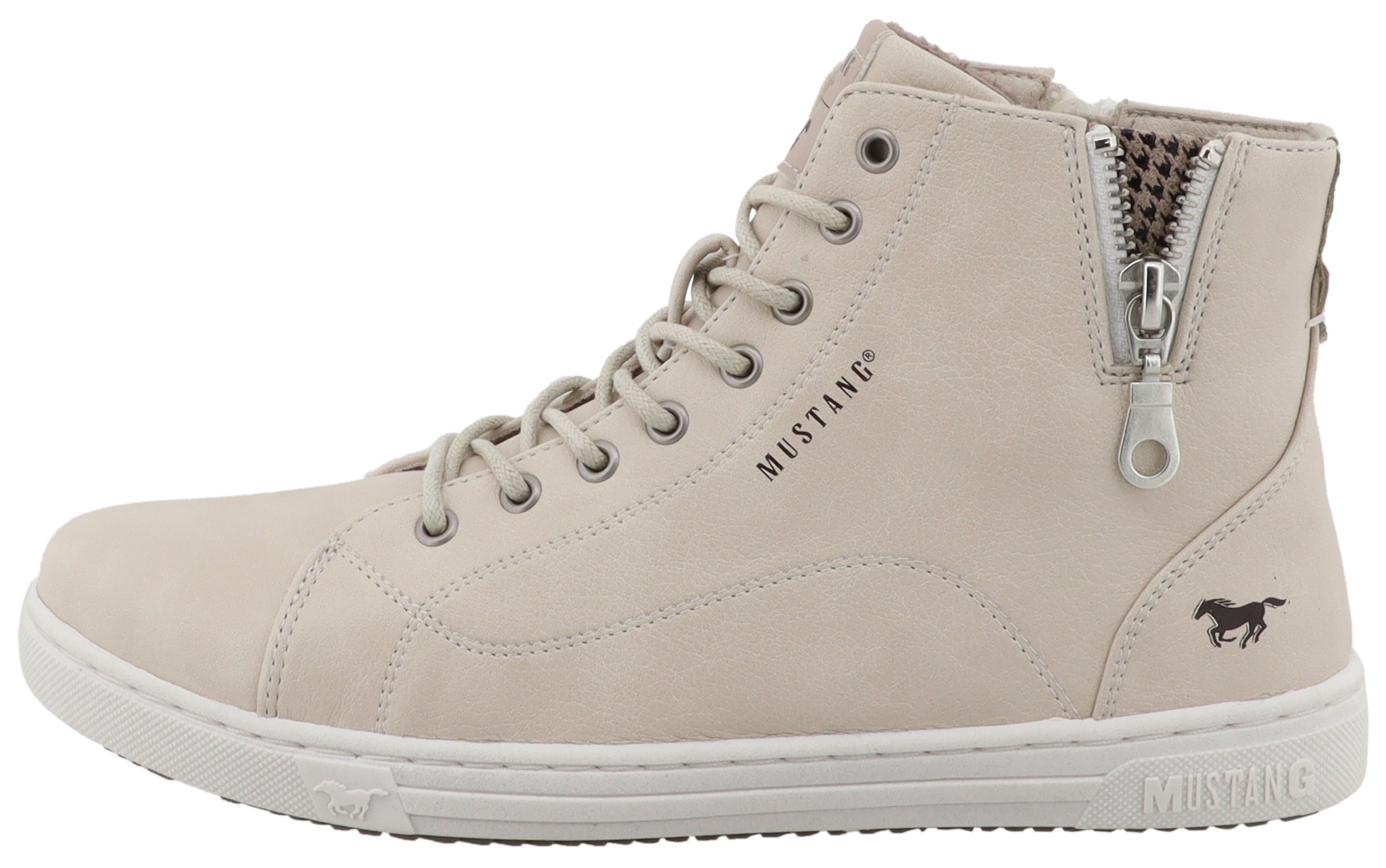 Mustang Shoes Winterstiefelette »Tuala«  Schnürboots mit Reissverschluss