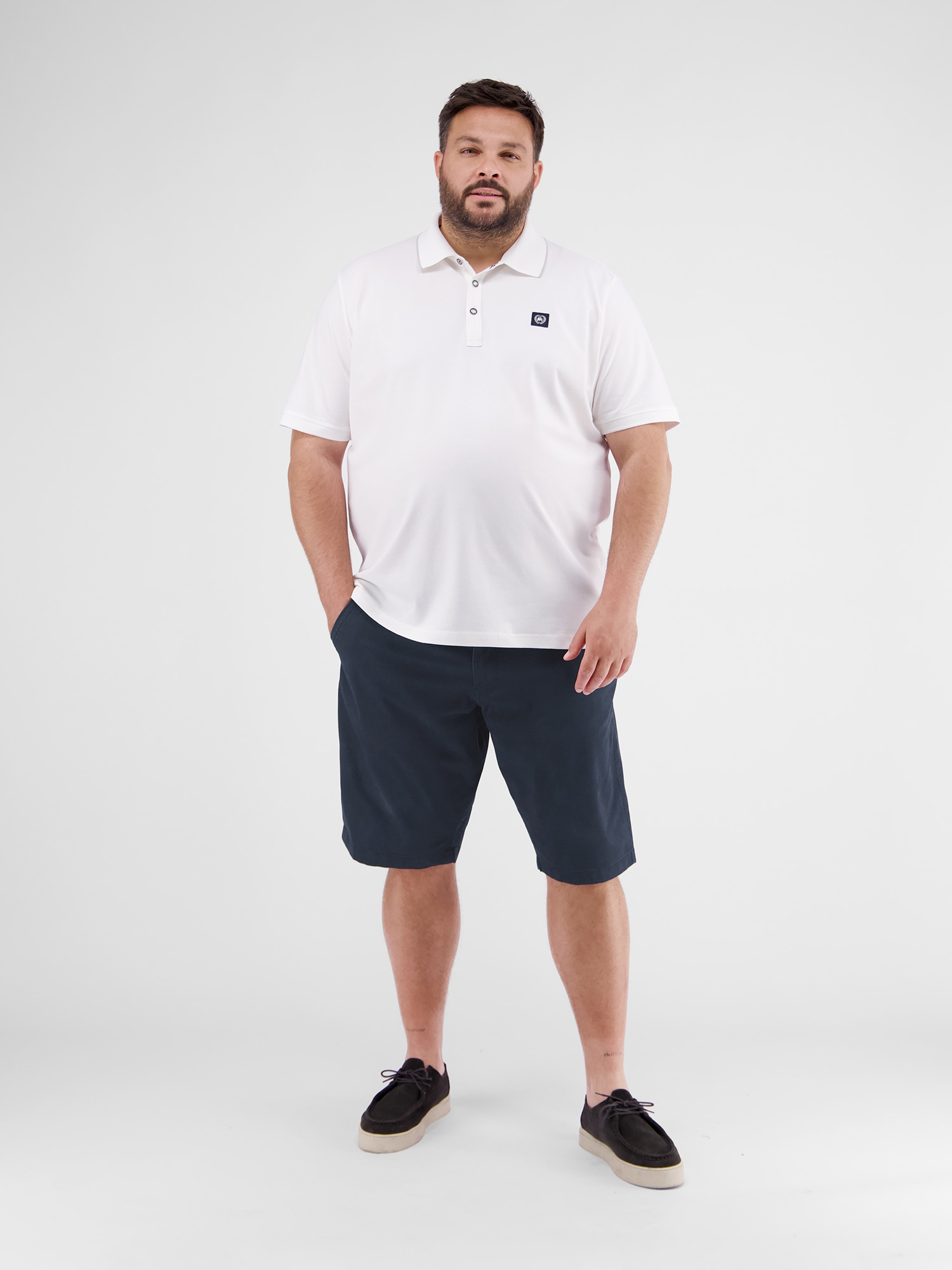 LERROS Bermudas »LERROS Herren Chino-Bermuda in Übergrössen«
