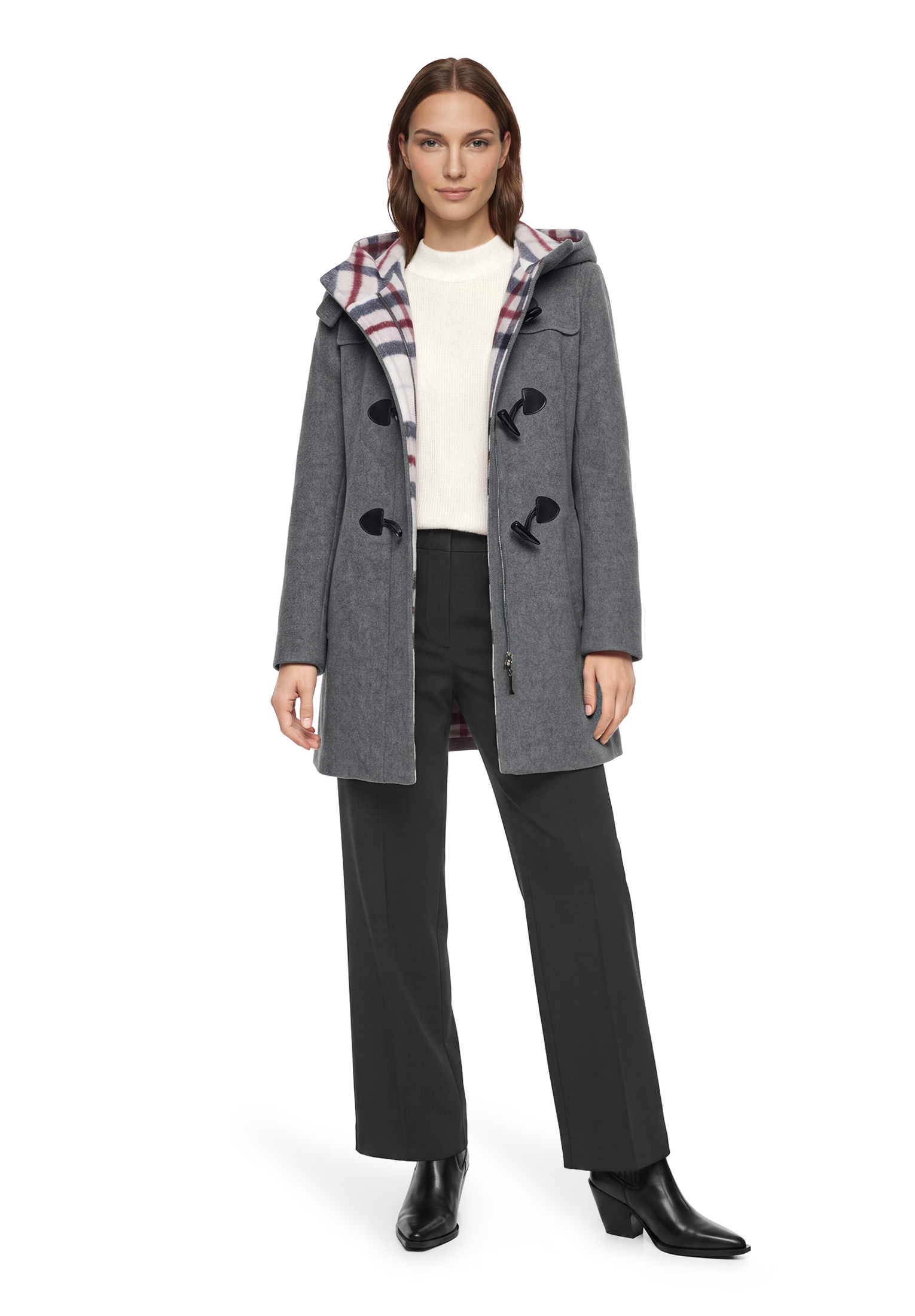 Gil Bret Dufflecoat Duffle-coat avec capuche en laine/cashmere