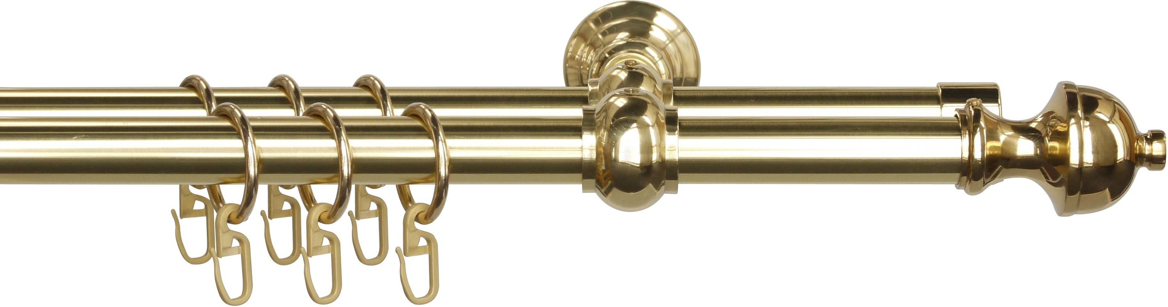 Image of Good Life Gardinenstange »Melina«, 2 läufig-läufig, Wunschmasslänge bei Ackermann Versand Schweiz