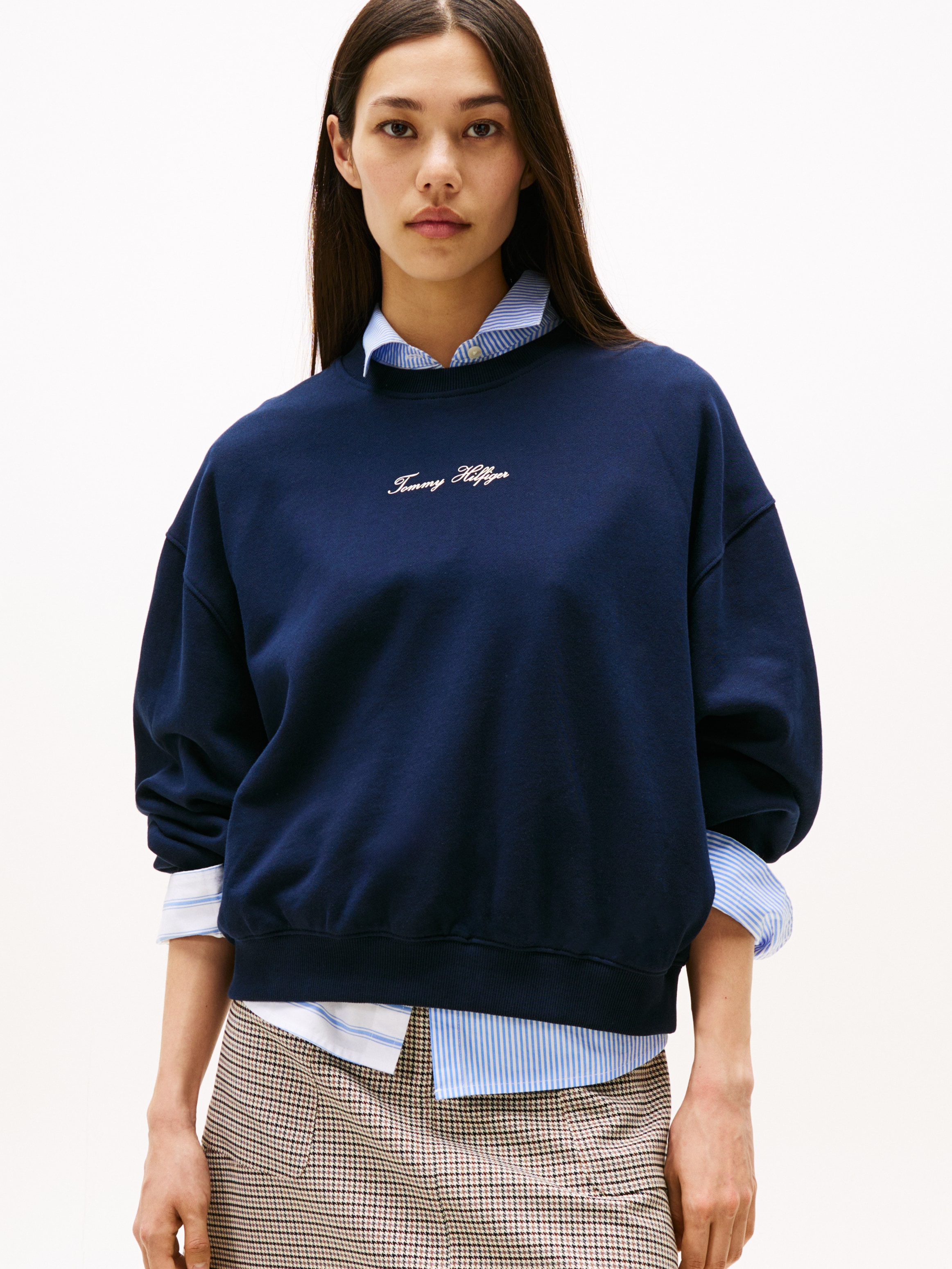 Tommy Hilfiger Sweatshirt »CLASSIC SCRIPT TERRY SWEATSHIRT«