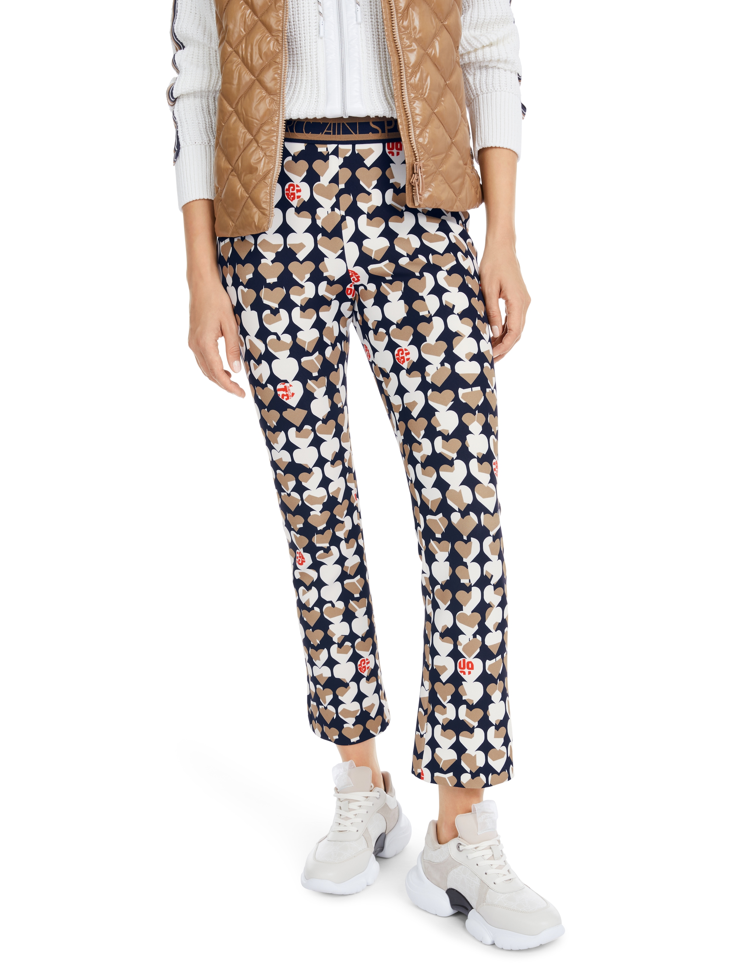 Marc Cain Schlupfhose »"Heartbreaker" Premium Damenmode«, Hose mit Easykick Modell FREDERICA