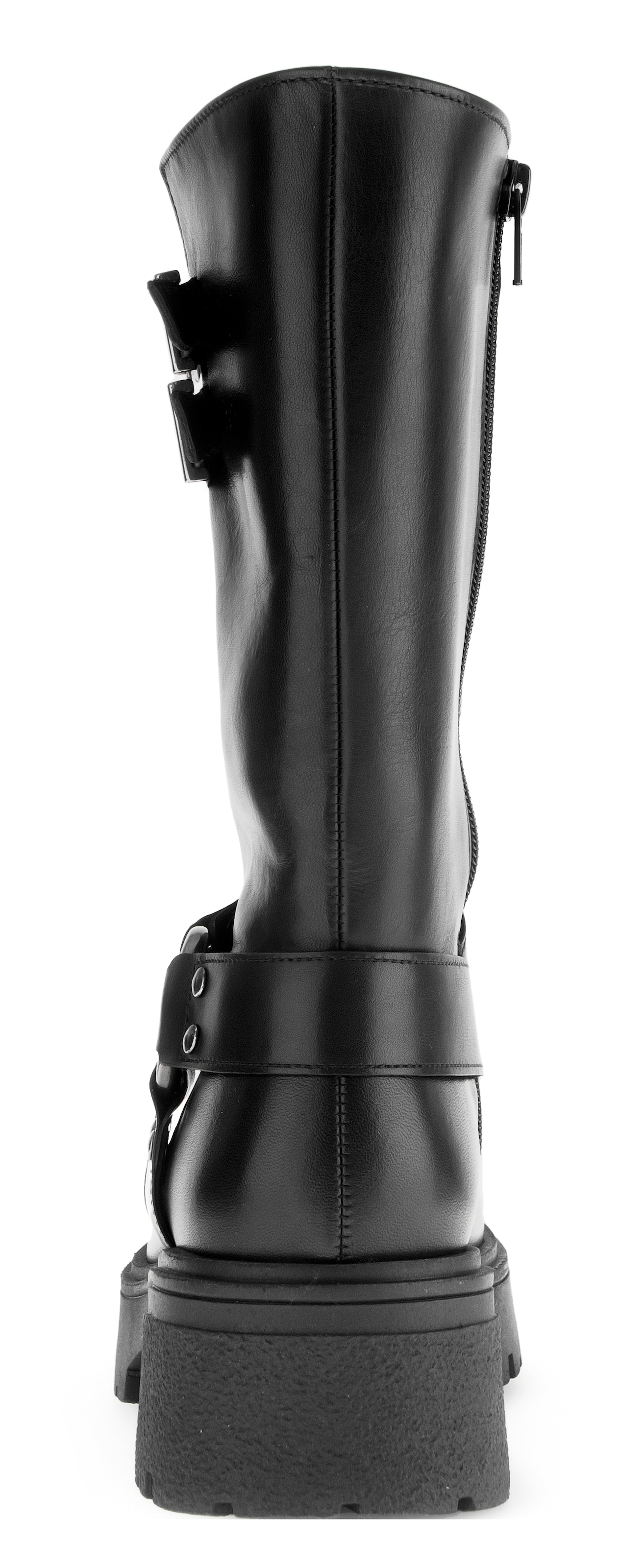 Gabor Bottes  à talon bloc, bottines courtes, boots avec clous et lanière décorative