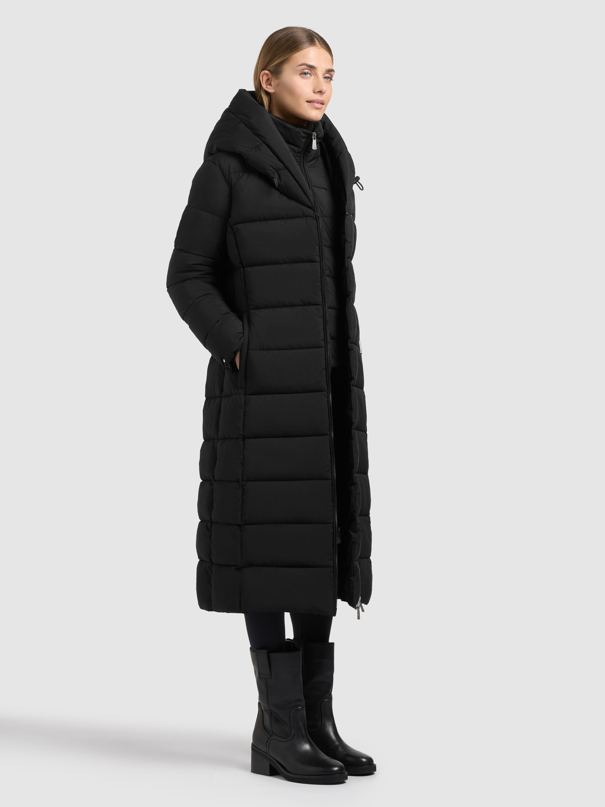 khujo Manteau matelassé »SANVE« poches zippées, une poche intérieure