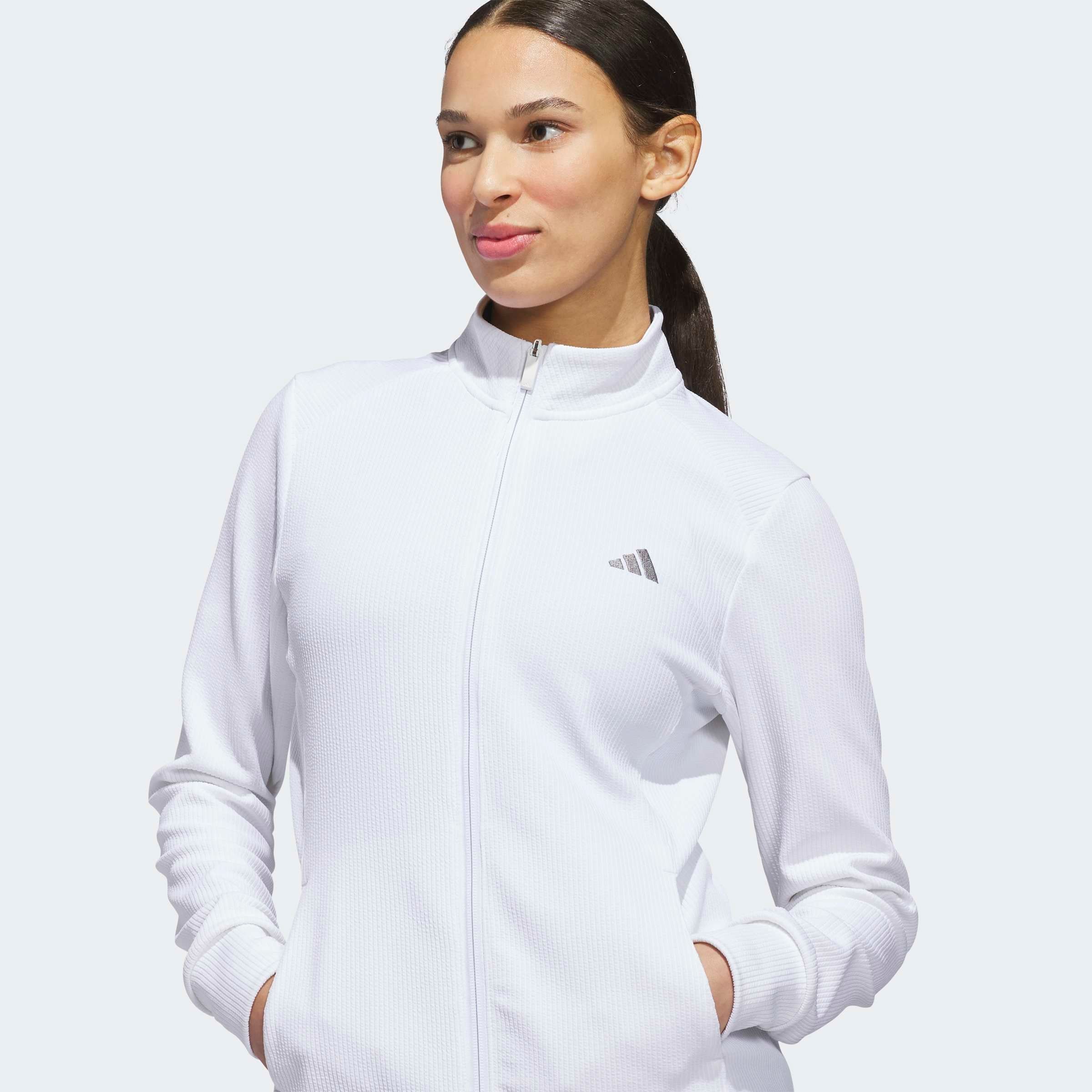 adidas Performance Veste d'entraînement »W TXTR JKT« Avec fermeture éclair, en polyester, coupe normale, ourlet droit