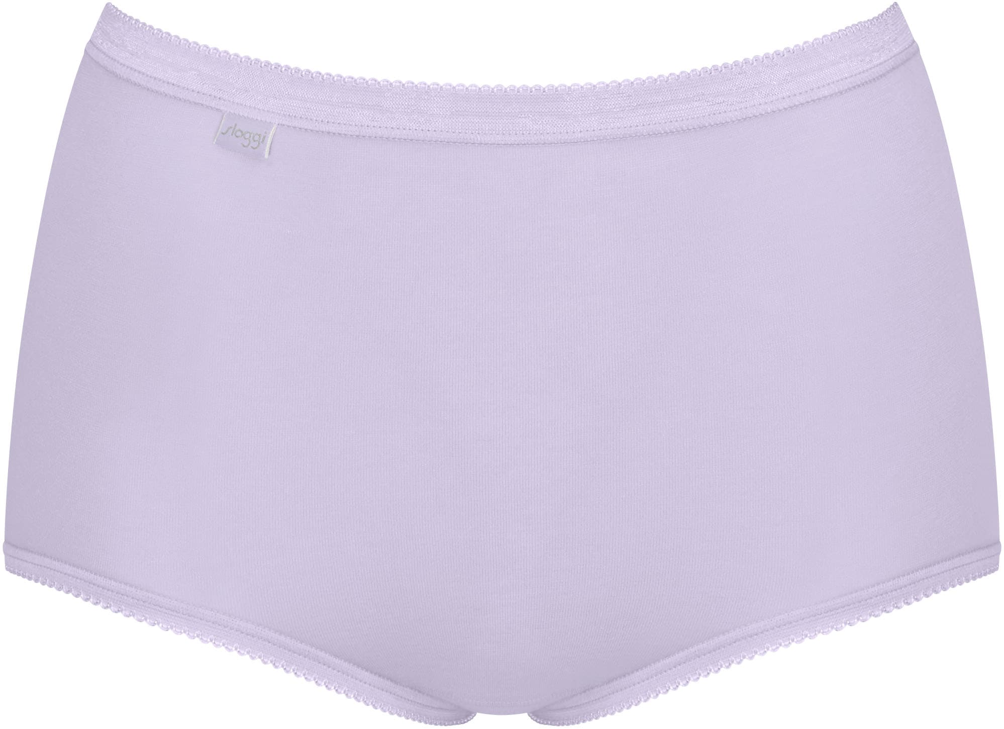 sloggi Maxislip »Basic+«, (4er Pack), Baumwollmischung, weiche Nähte, hohe Taille, elastisch