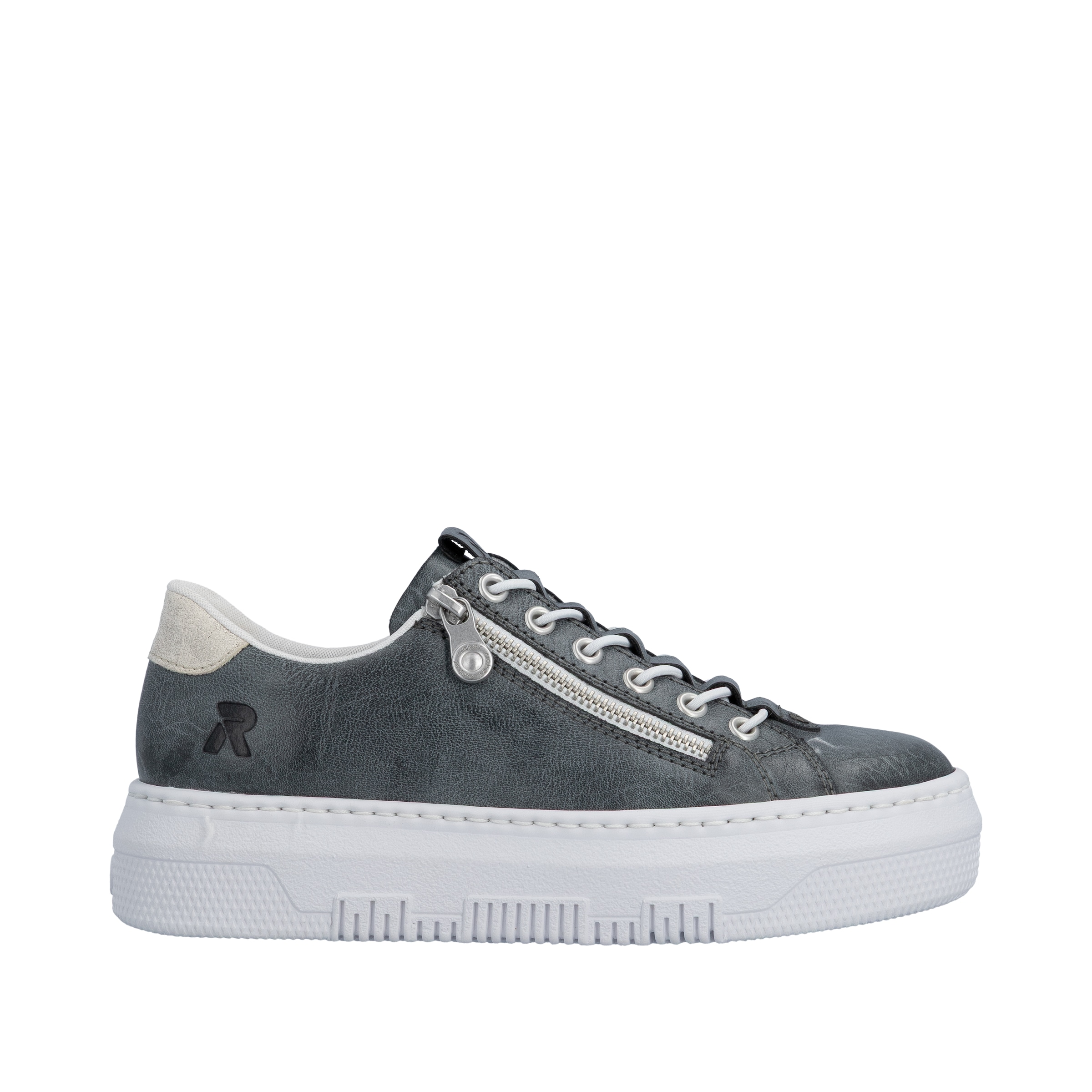 Rieker Plateausneaker  Sneaker, Slip-On Sneaker, Slipper mit Schaftrandpolster