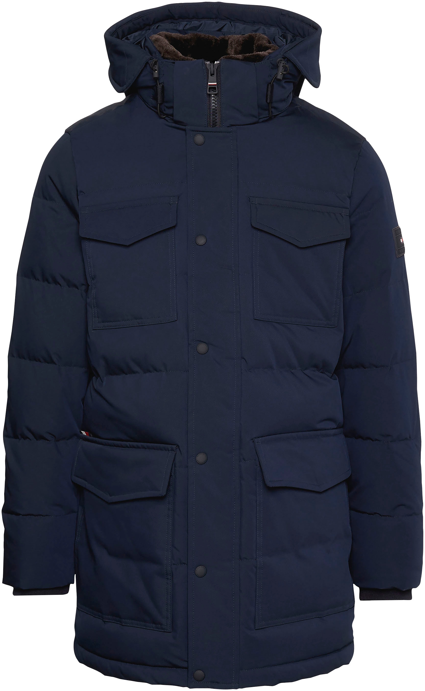 Tommy Hilfiger Parka »ROCKIE UTILITY PARKA«, mit Kapuze