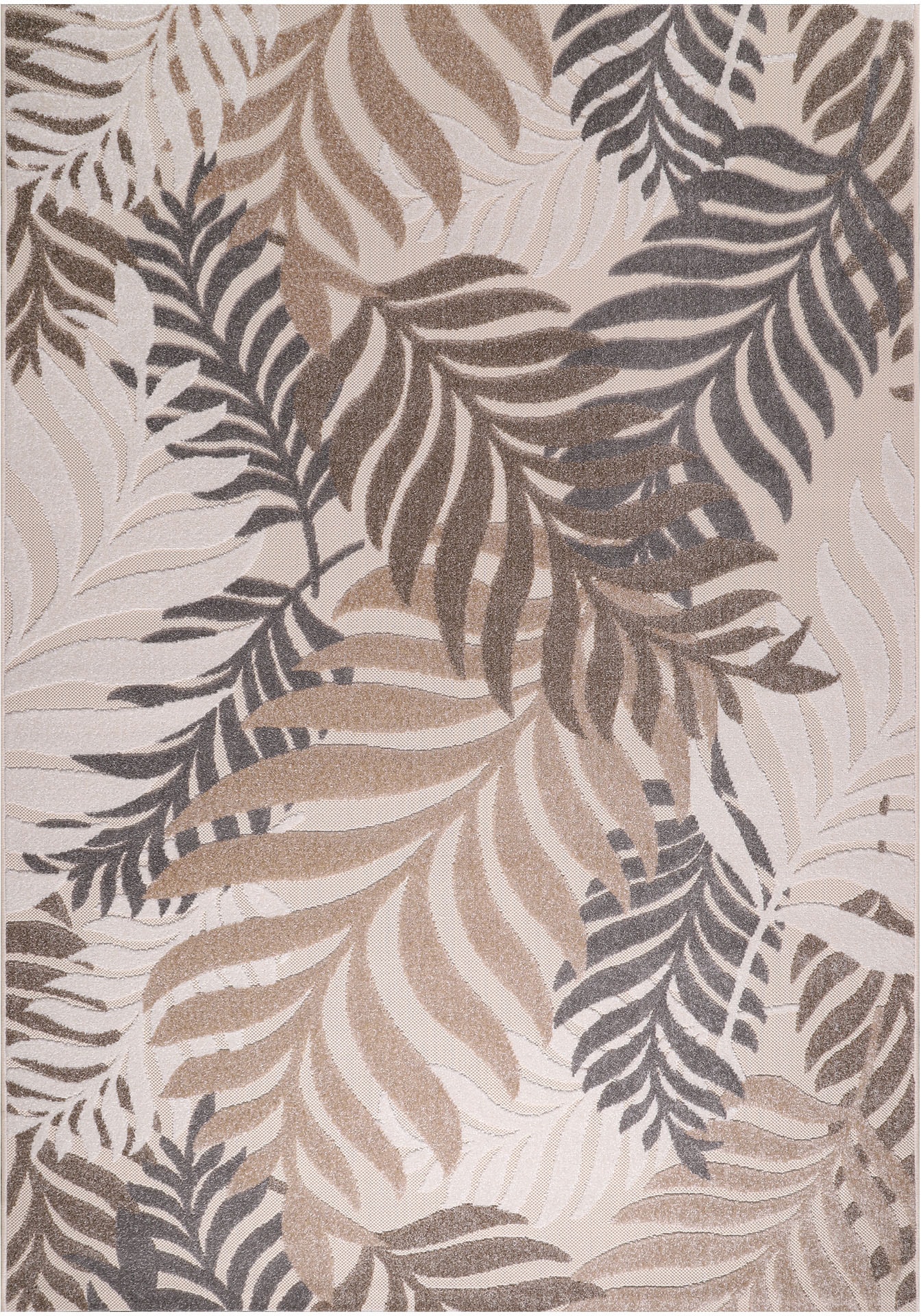 Sanat Teppich »Floral Outdoor«, rechteckig, 6 mm Höhe, In- und Outdoor geeignet, florales Design, Balkon, Terasse