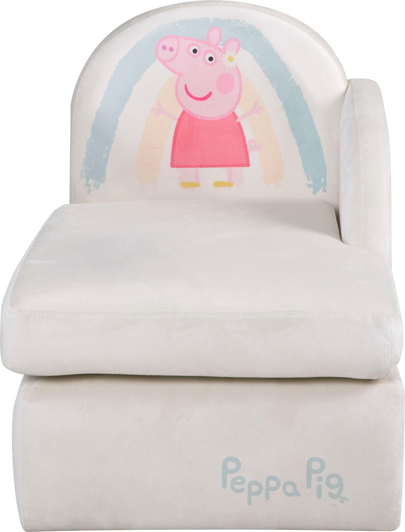 roba® Kindersofa »Peppa Pig« mit seitlicher Armlehne