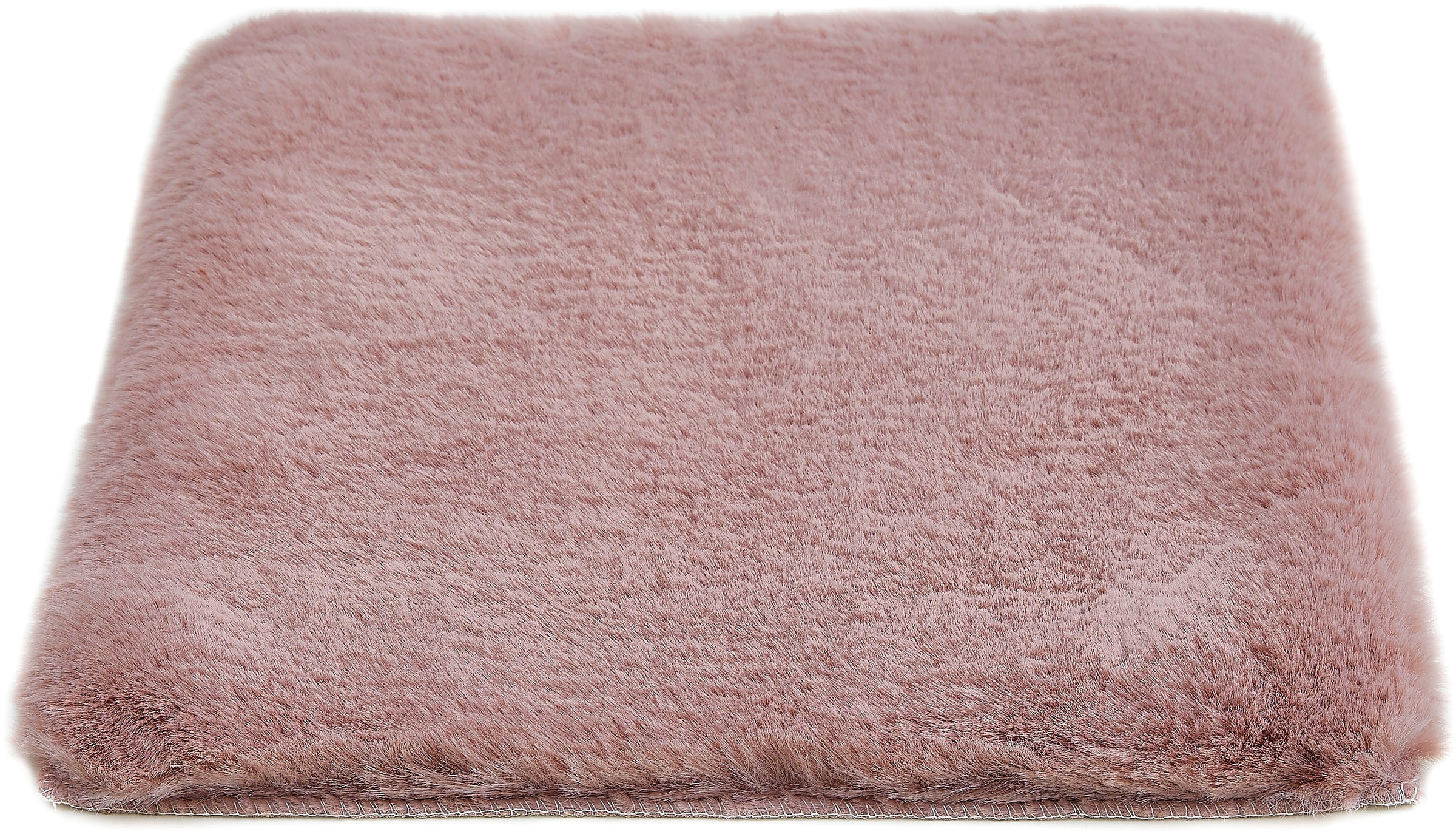 Image of Andiamo Stuhlkissen »Novara«, (4 St., 4), Sitzauflage, Sitzfell, eckig, 40x40 cm, Kunstfell, Kaninchenfell-Haptik, sehr weich, auch als 4er Set bestellbar bei Ackermann Versand Schweiz