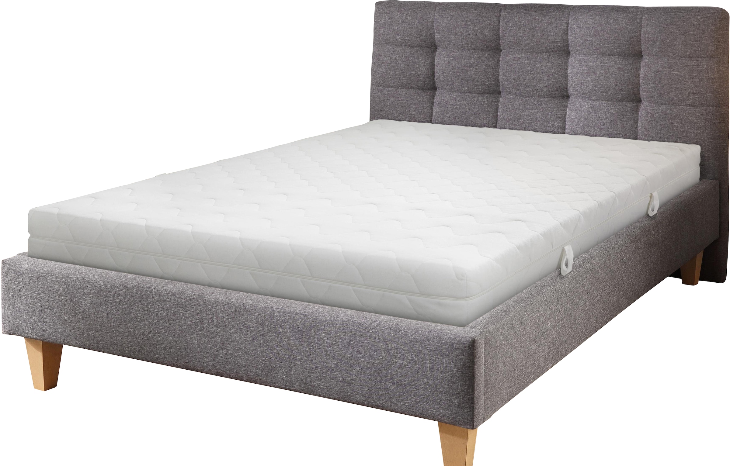 Malie Taschenfederkernmatratze »Matratze Joris, in 90x200 cm, 140x200 cm und weitere Grössen«, 19 cm hoch, 300 Federn, (1 St.), Matratze H2, H3, H4