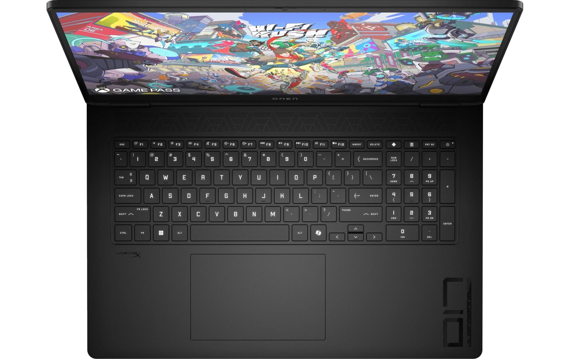HP Gaming-Notebook »OMEN 17-db0648nz«, 43,769 cm, / 17,3 Zoll, AMD, Ryzen 7, GeForce RTX 4070, 1000 GB SSD