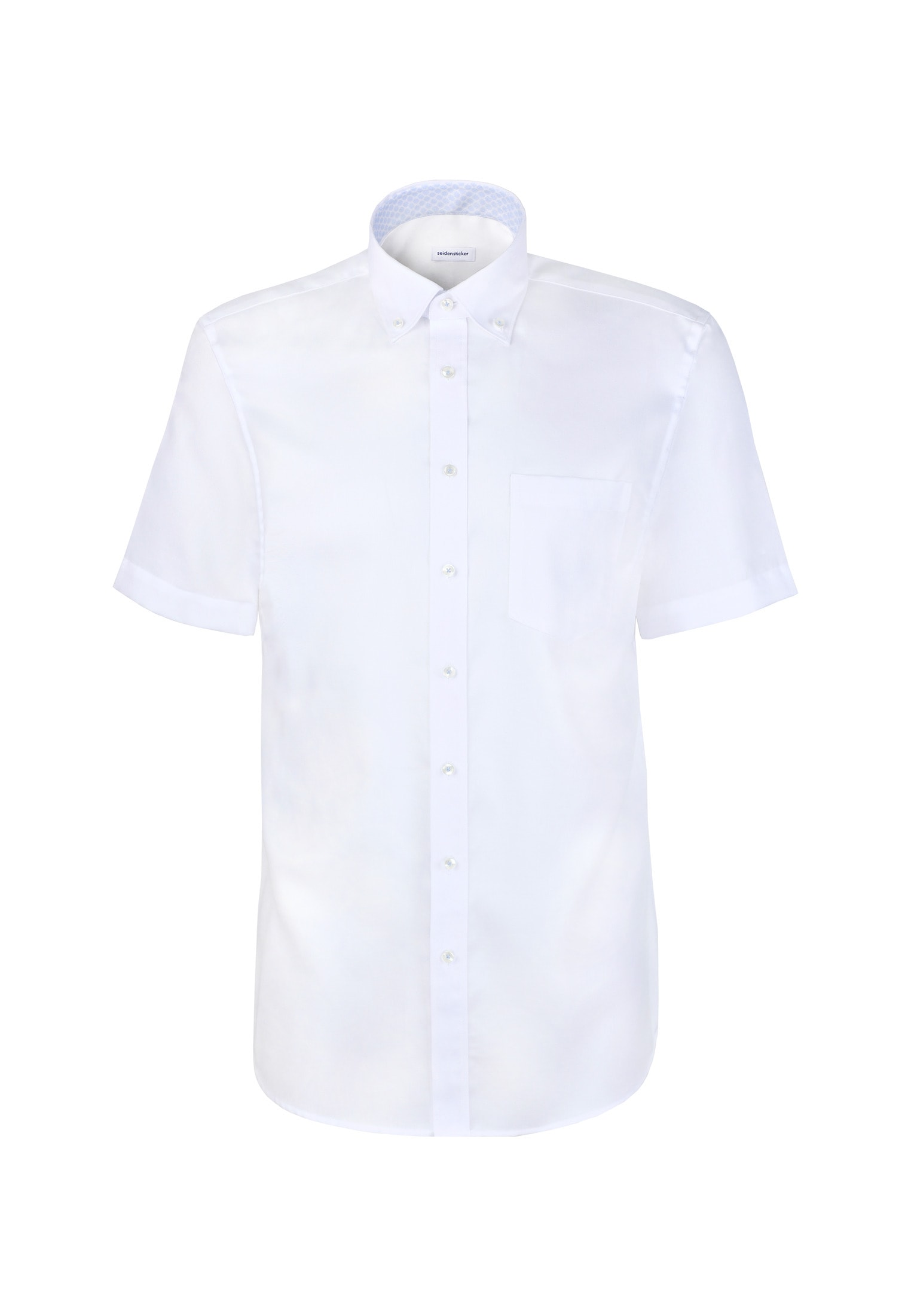seidensticker Businesshemd »Schwarze Rose« Comfort 1/2 Button-Down-Kragen Struktur