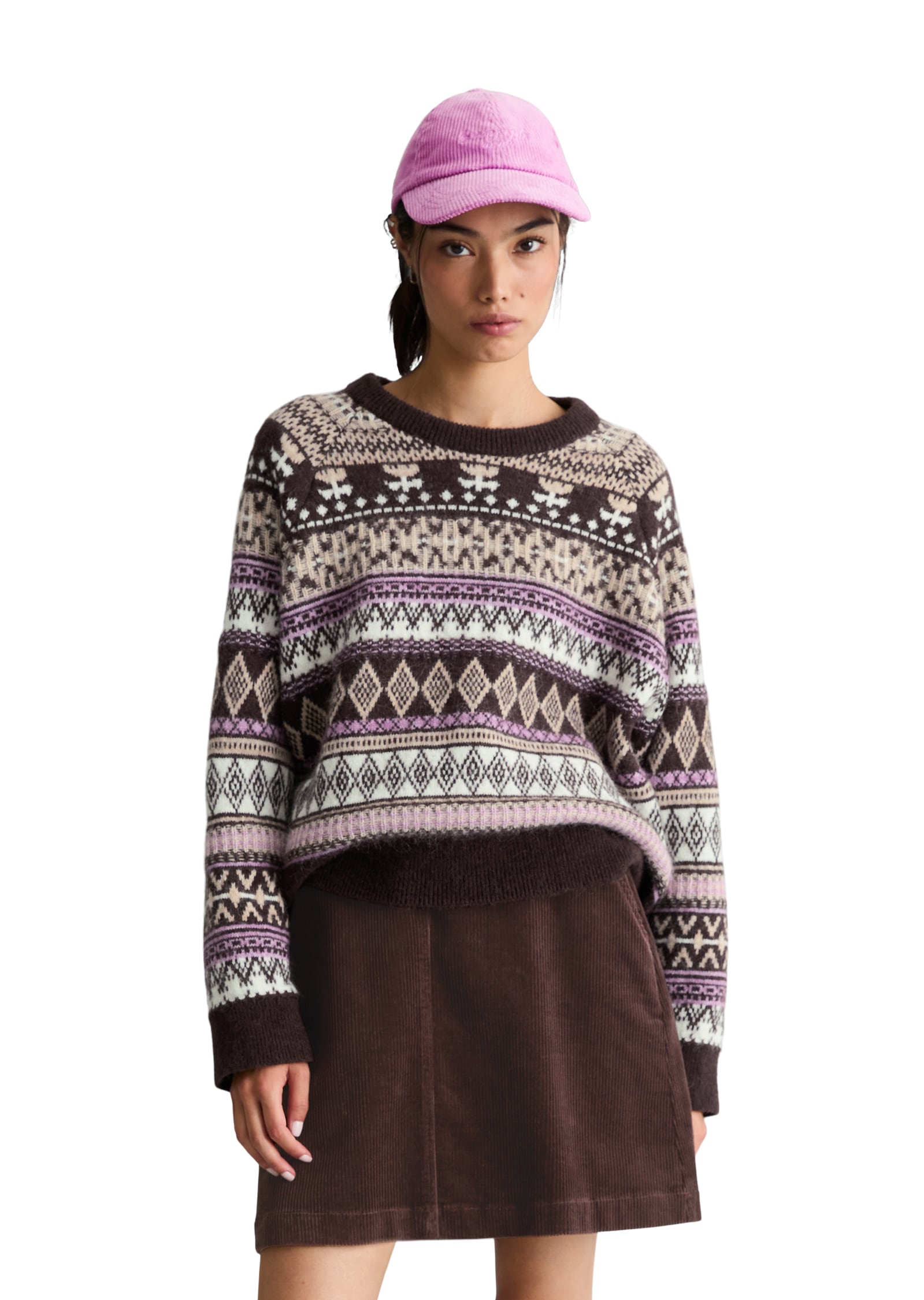 Image of Marc OPolo DENIM Strickpullover cropped aus softem Alpakawolle-Schurwolle-Viskose-Mix