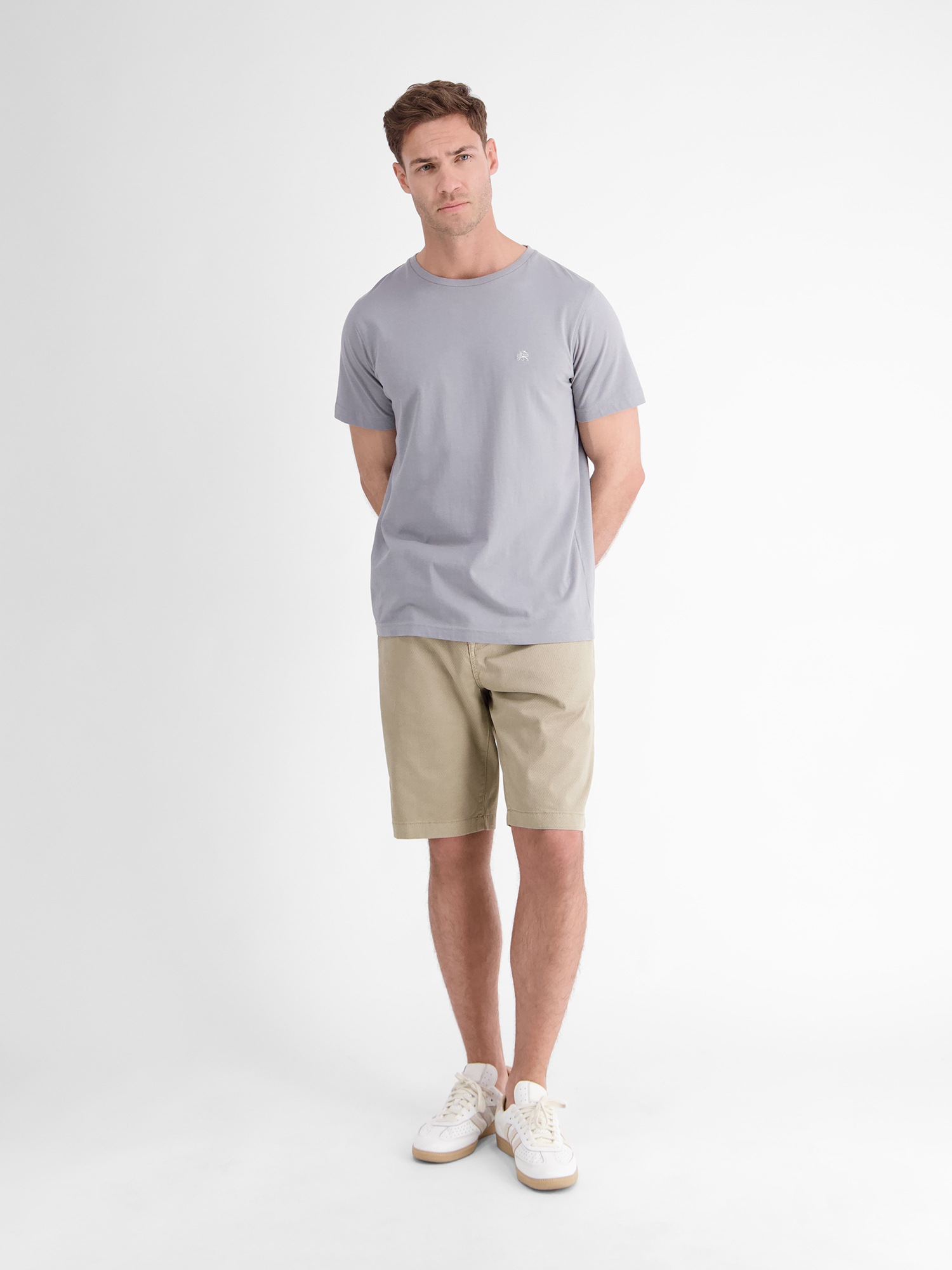 Image of LERROS Bermudas "Chino-Bermuda mit Gürtel"