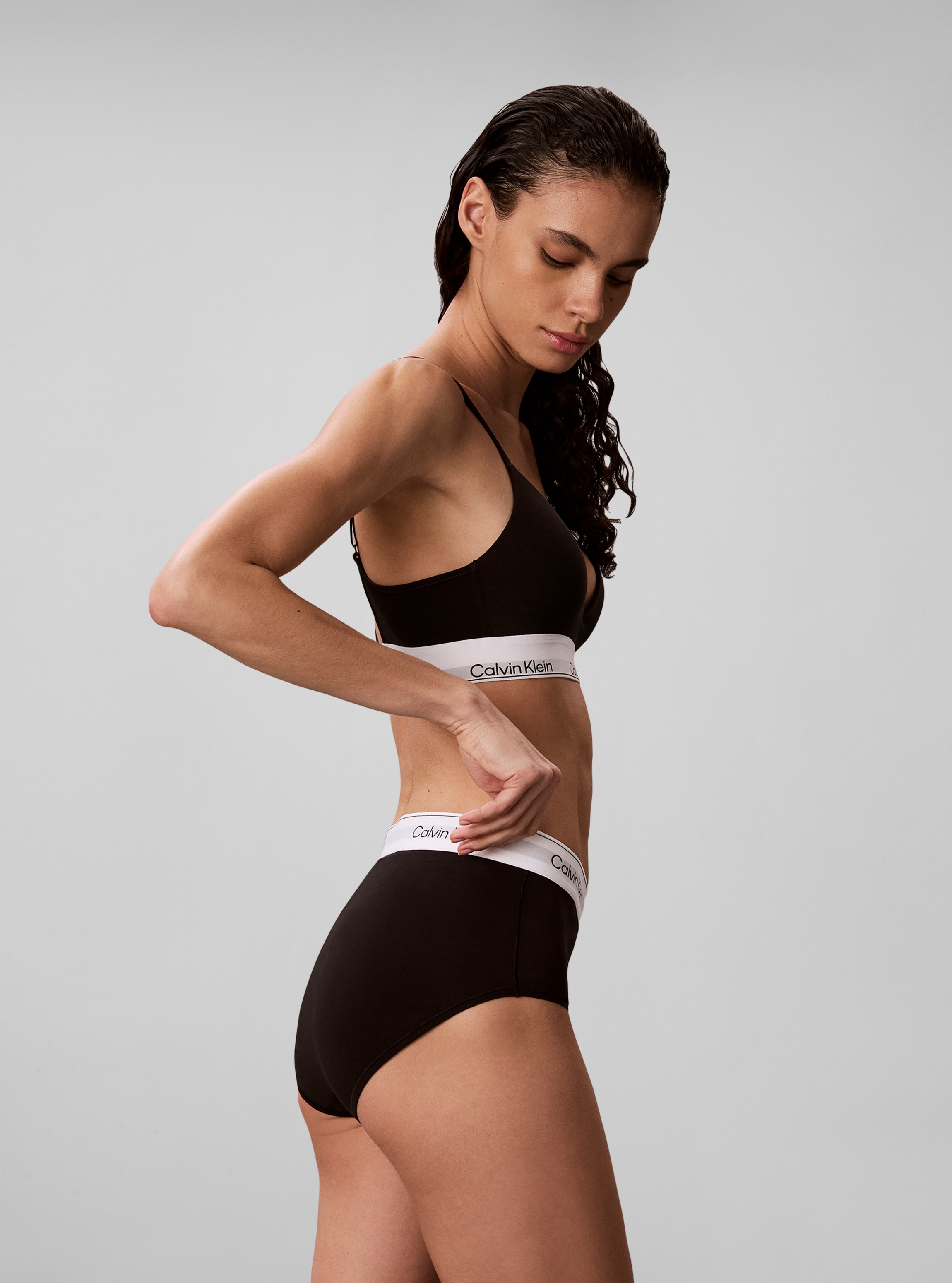 Calvin Klein Underwear High-Waist-Hipster »HIGH WAIST HIPSTER« Regular fit mit elastischem Bund