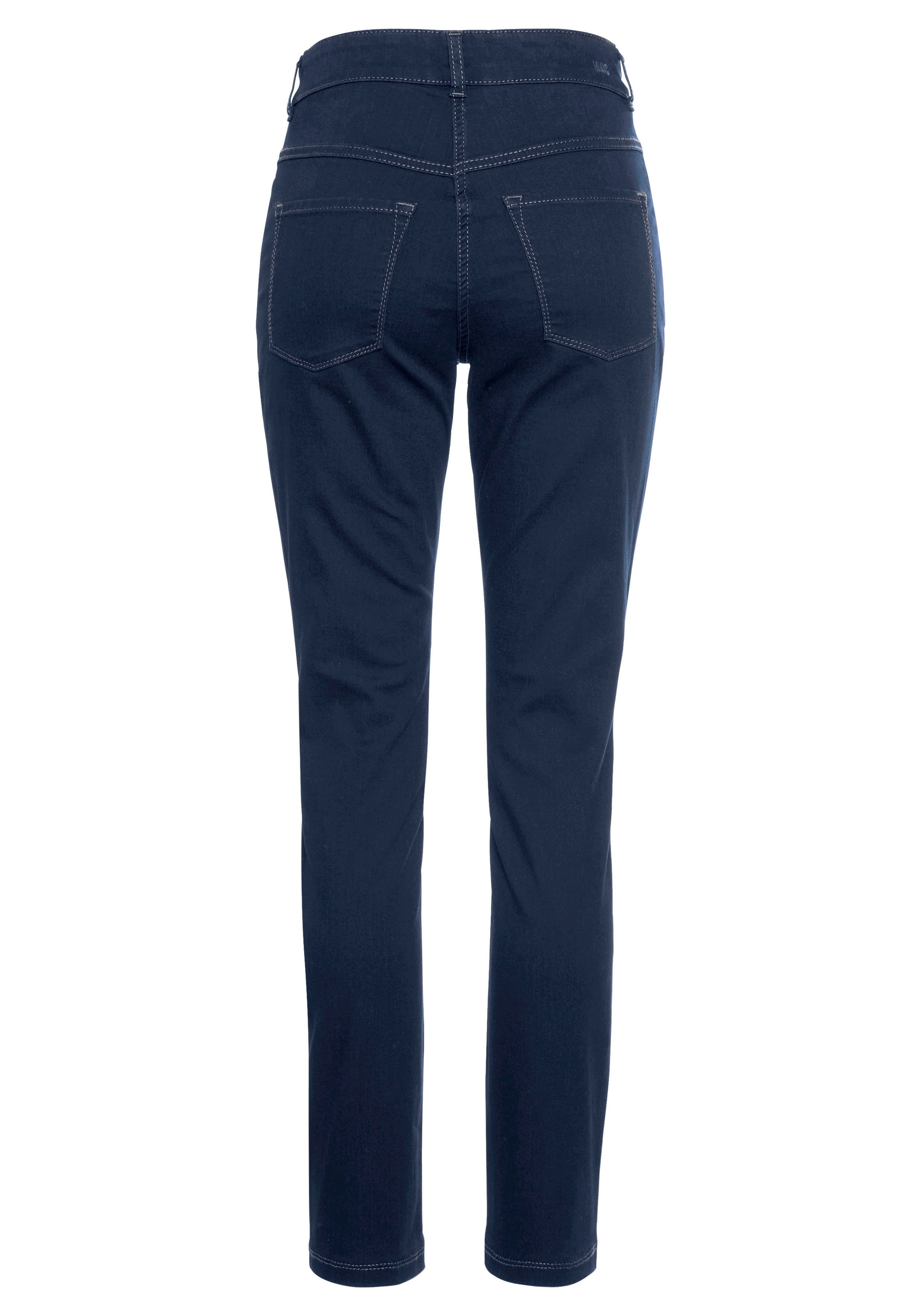 ♕ MAC Skinny-fit-Jeans ganzen Qualität Tag den sitzt Power-Stretch versandkostenfrei bequem »Hiperstretch-Skinny«, auf