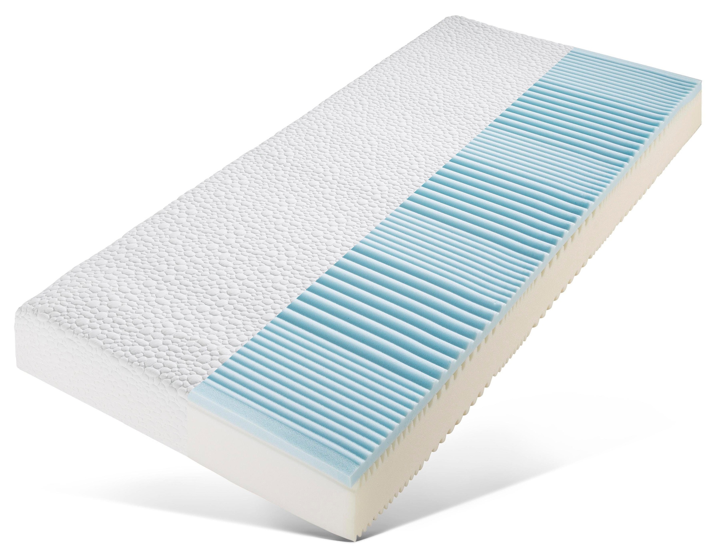 Image of my home Gelschaummatratze »GEL 23«, 23 cm cm hoch, Raumgewicht: 30 kg/m³, (1 St.), Ca. 4 cm hohe Gelschaumauflage bei Ackermann Versand Schweiz