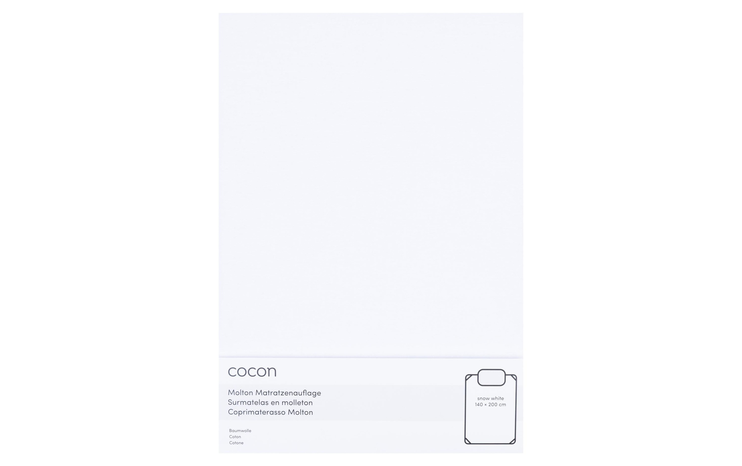 Cocon Matratzenschutzbezug "Fixmolton wasserdicht"
