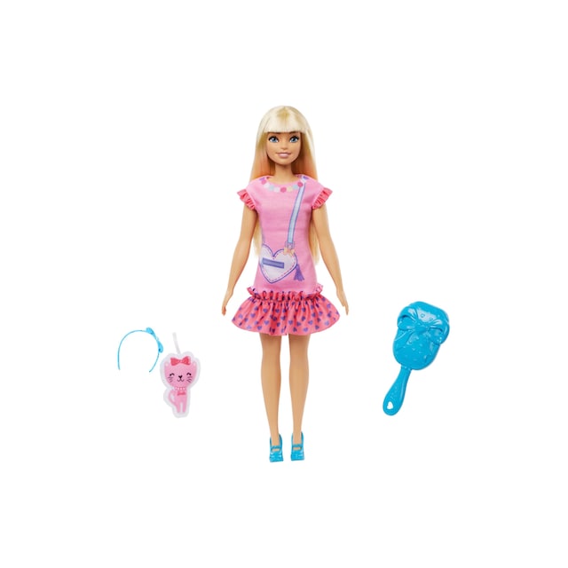 Trendige Barbie Anziehpuppe »My First Barbie Core Doll with Kitten« ohne  Mindestbestellwert shoppen