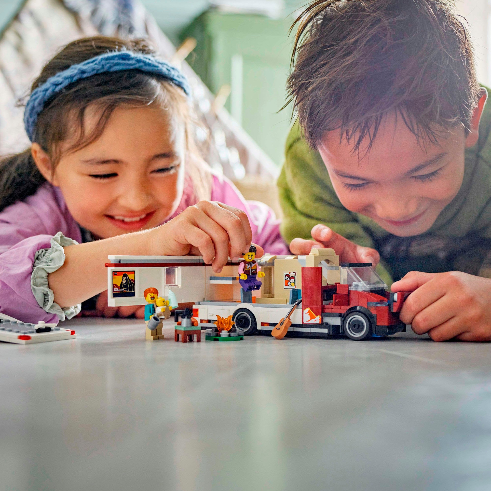 LEGO® Pions de construction »Abenteuer-Wohnmobil (60454), LEGO City« Made in Europe