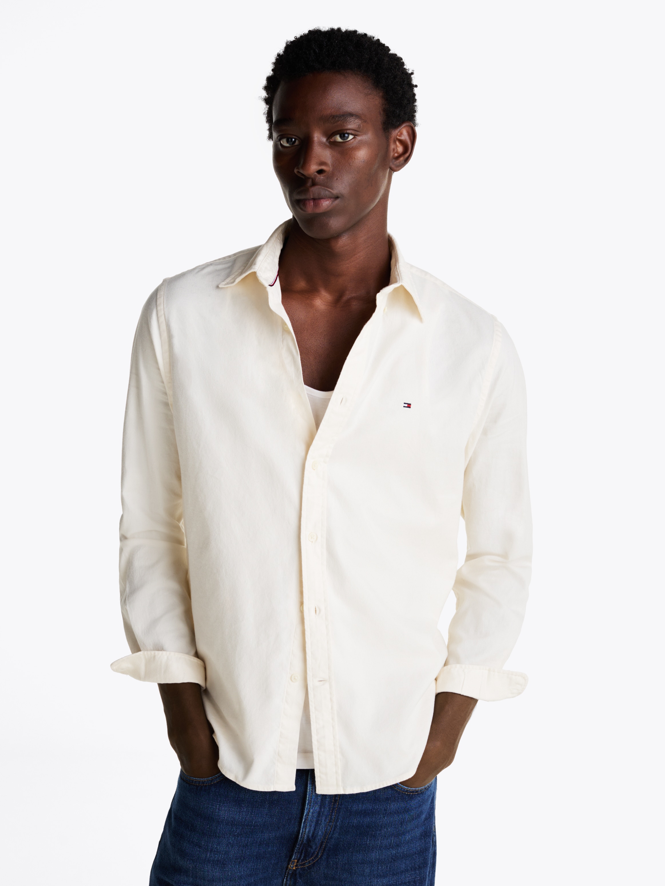 Businesshemd »FLEX BRUSHED SOLID RF SHIRT«