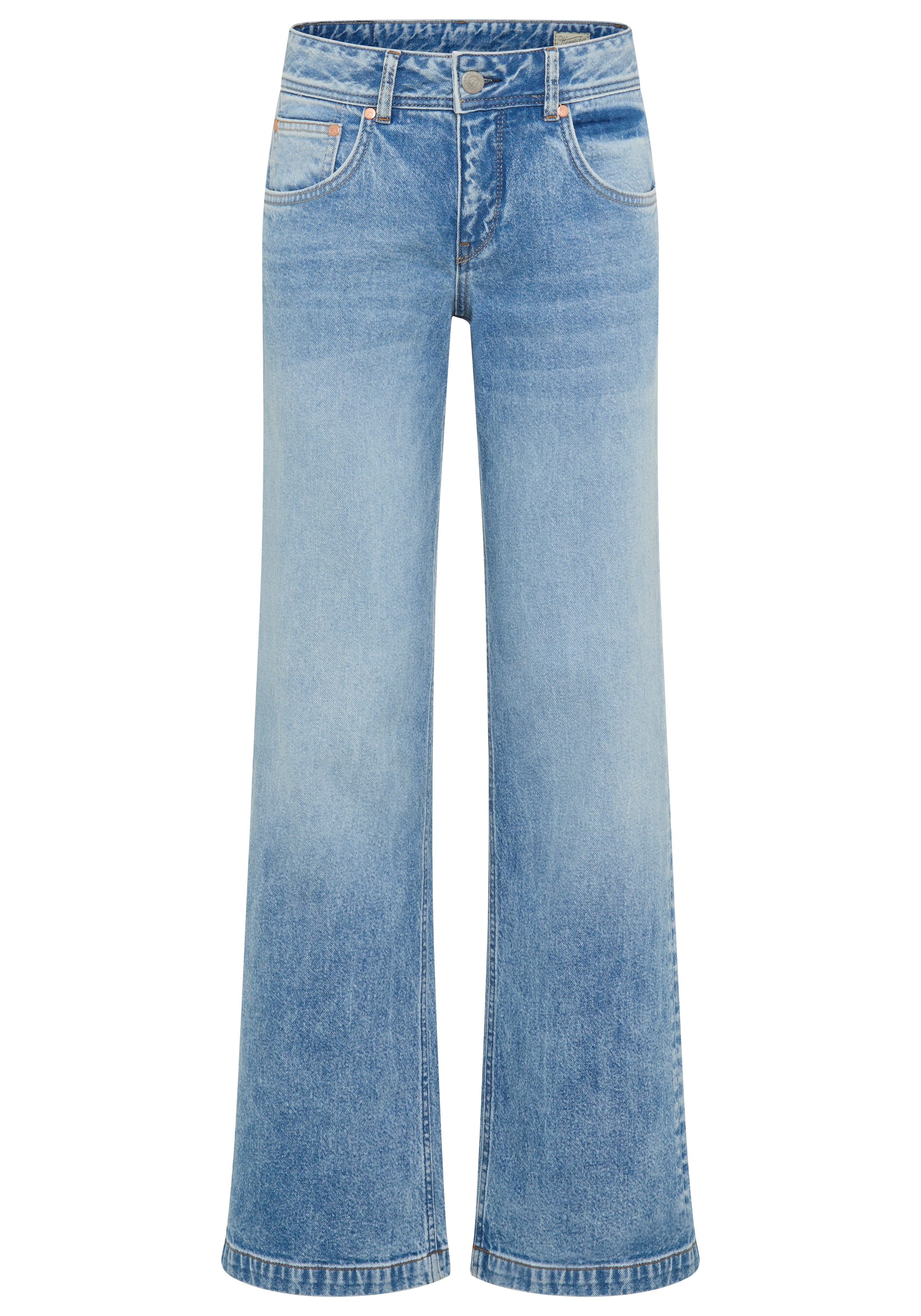 Herrlicher 5-Pocket-Jeans »Edna Denim« Flared Fit mit mittlerer Leibhöhe