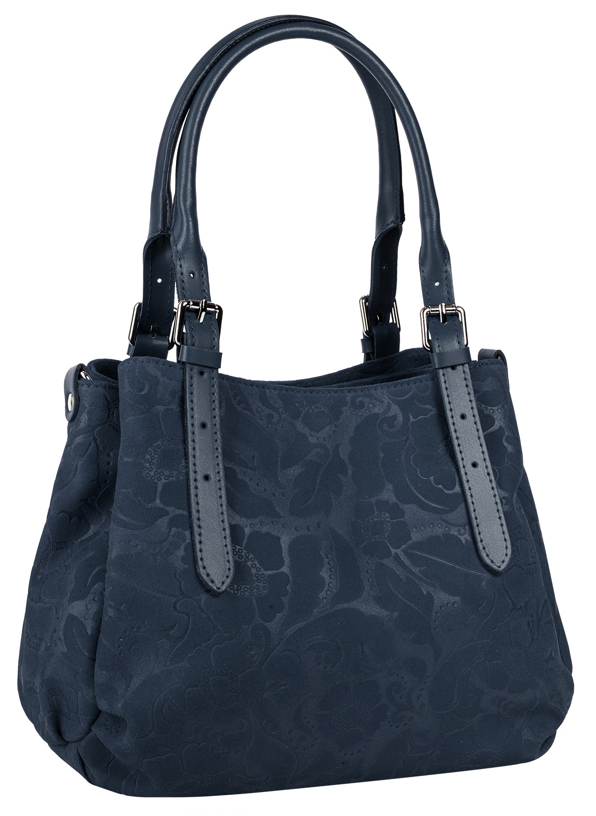 Samantha Look Henkeltasche, echt Leder, Made in Italy