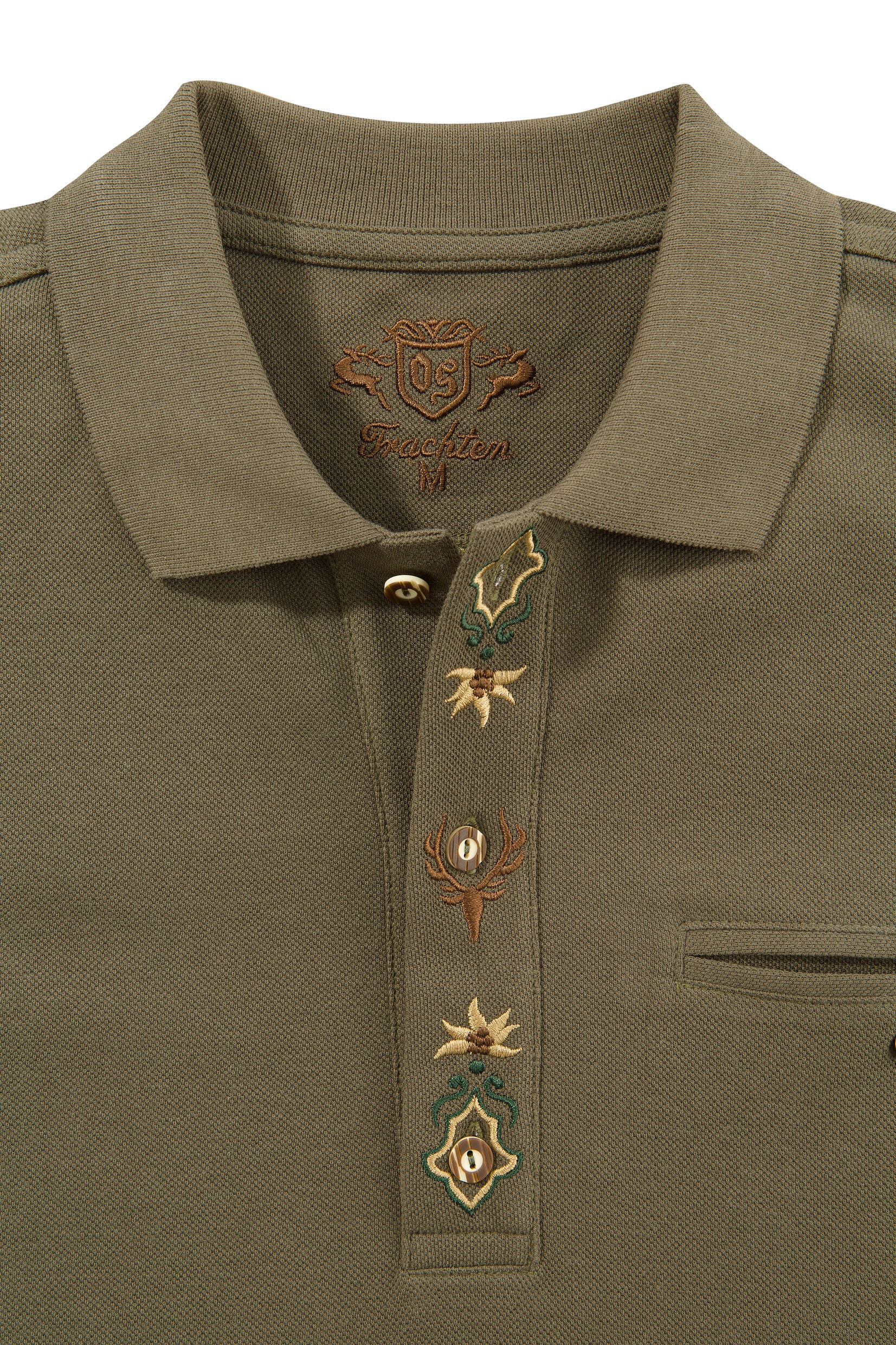Image of OS-Trachten Trachtenshirt, Herren, mit Paspeltasche bei Ackermann Versand Schweiz