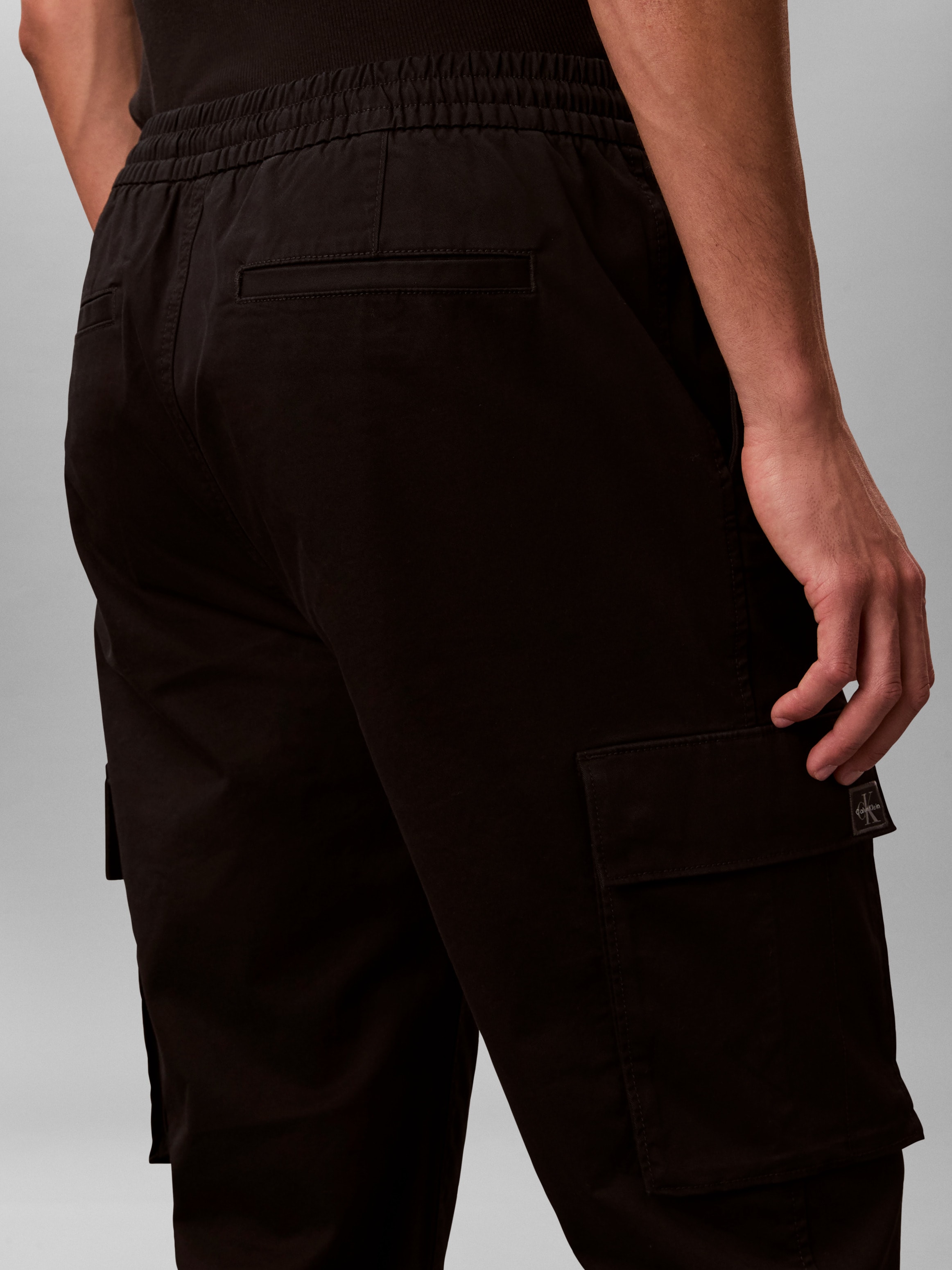 Calvin Klein Jeans Cargohose  elastischer Bund, Skinny fit, Cargotaschen