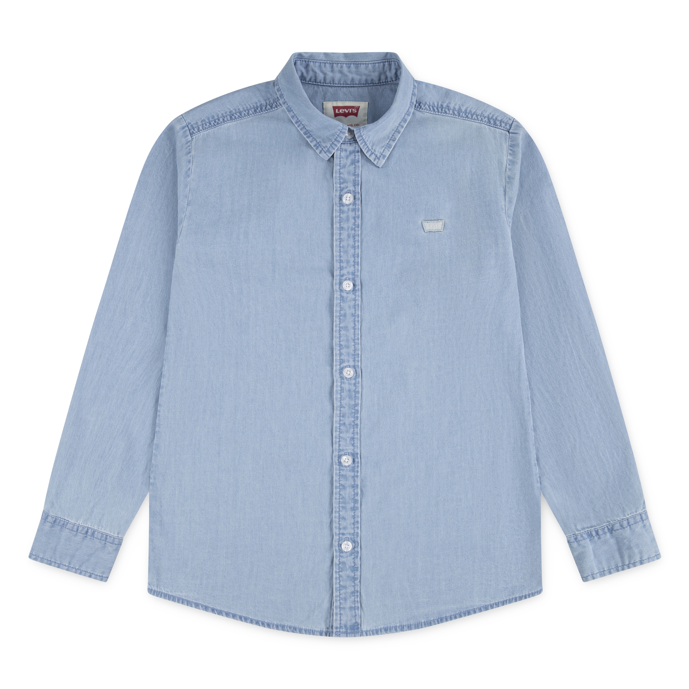 Levi's® Kids Chemise en jean »LVB BATTERY HOUSEMARK SHIRT« avec broderie logo