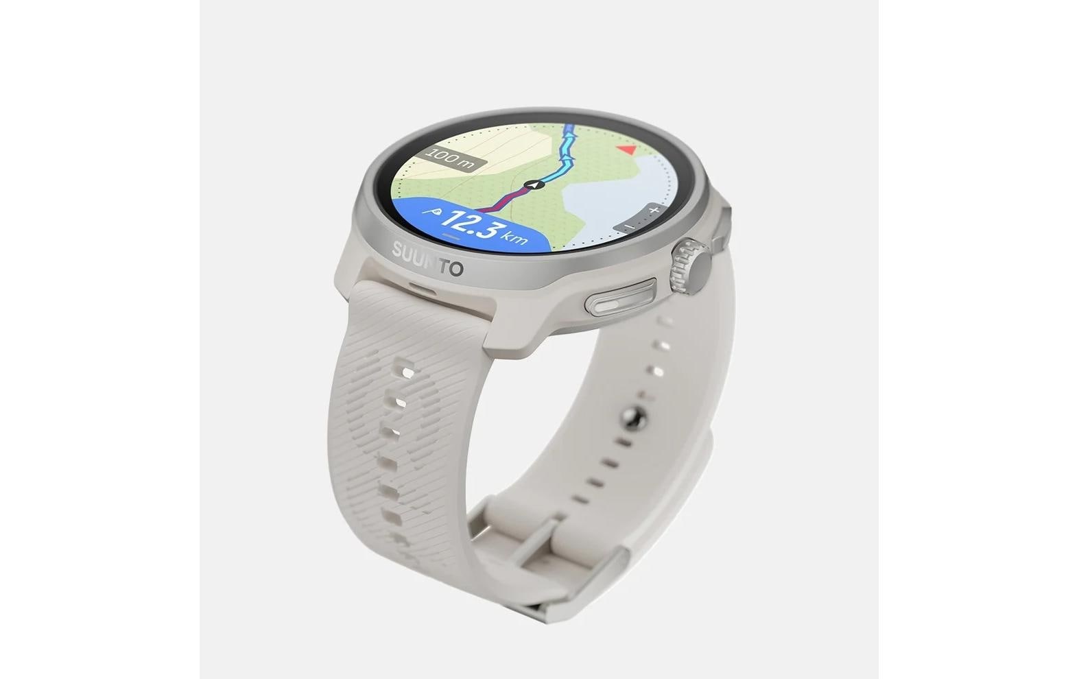 Suunto Montre de fitness »Race 2 1,5 Zoll, Feather Gray«(/ 1,5 ″)