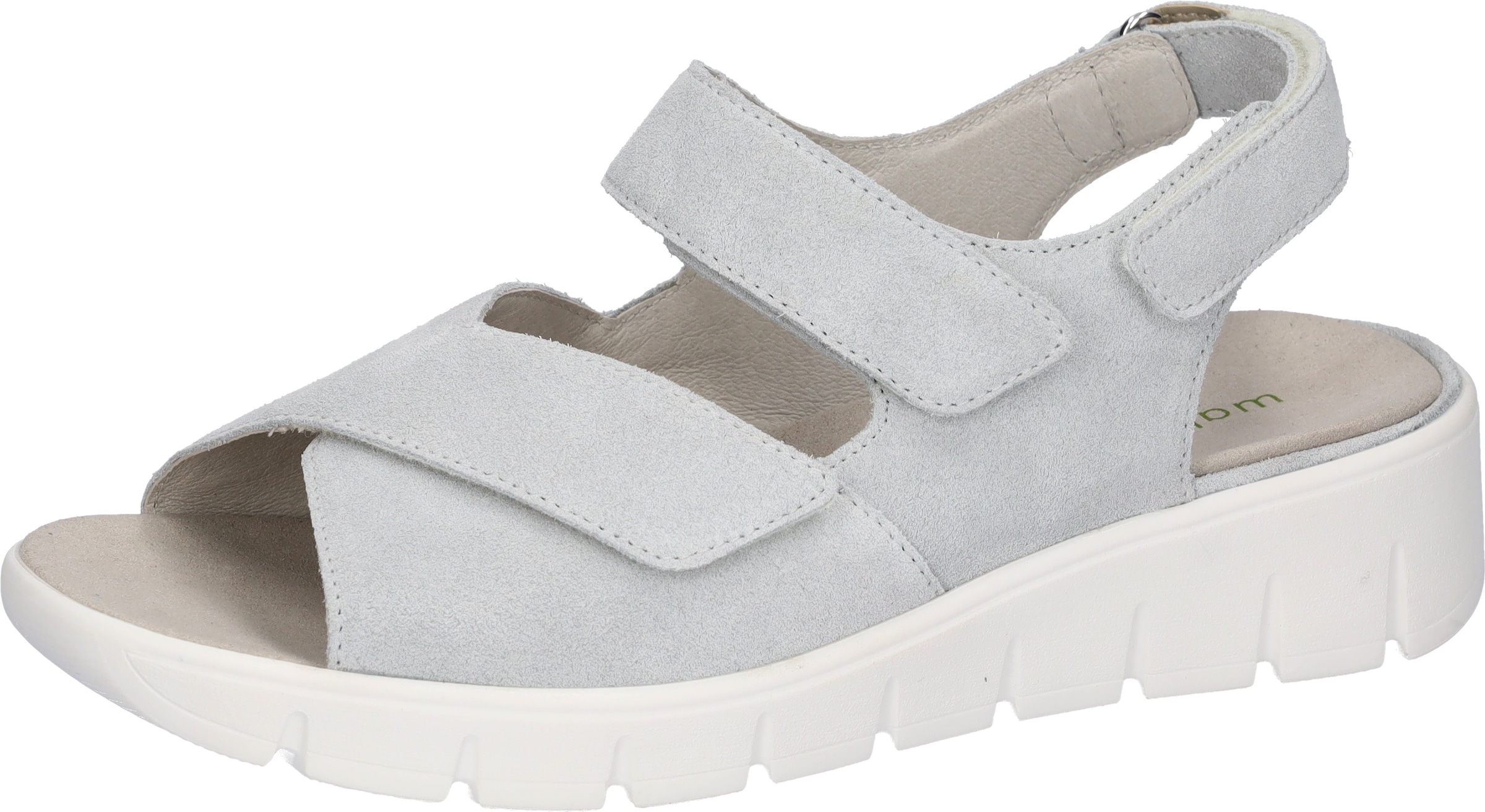 Image of Waldläufer Sandale "K-ADEA" Keilsandalette, Sommerschuh, Bequemschuh, Klettverschlüsse, K-Weite