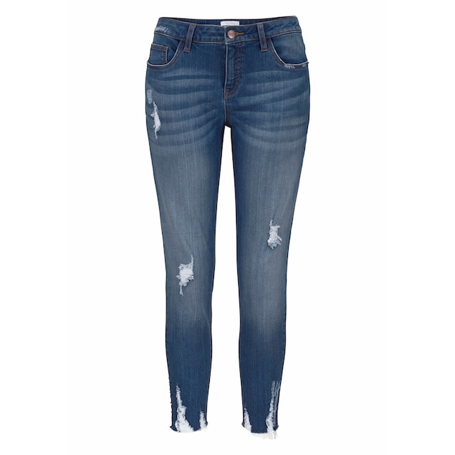 Aniston CASUAL Skinny-fit-Jeans, mit Destroyed-Effekt versandkostenfrei auf