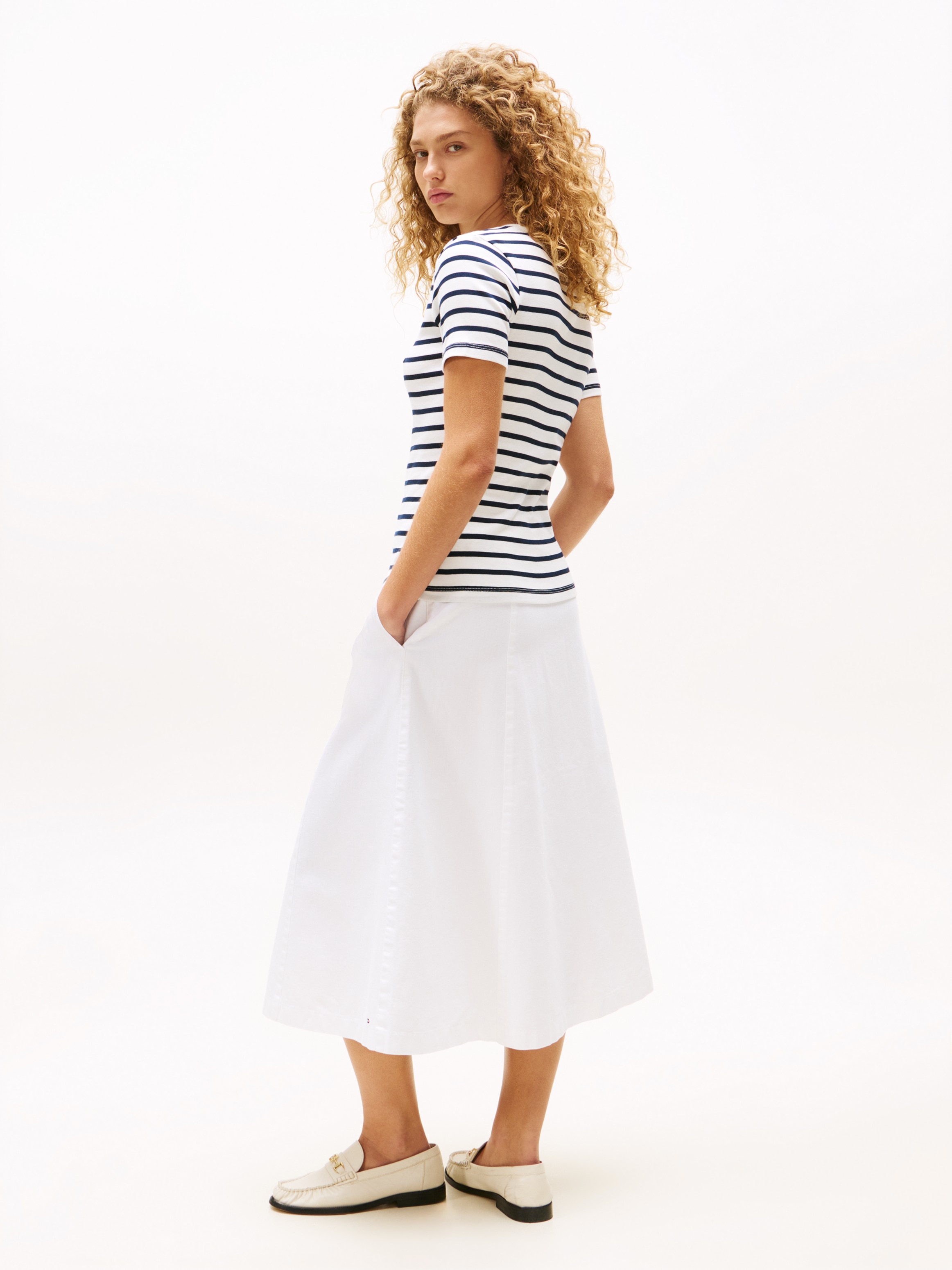 Tommy Hilfiger T-shirt »SLIM CODY C-NK SS« Baumwolle, slim fit