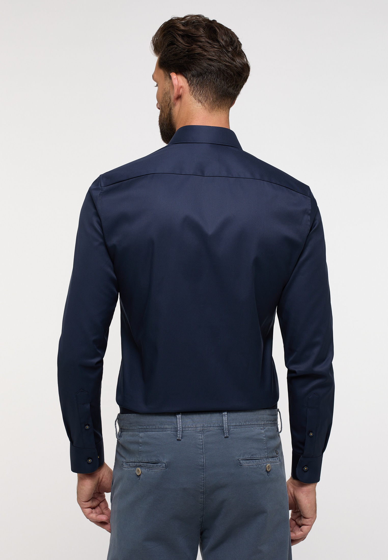 Eterna Langarmhemd »SLIM FIT« NON IRON (bügelfrei)