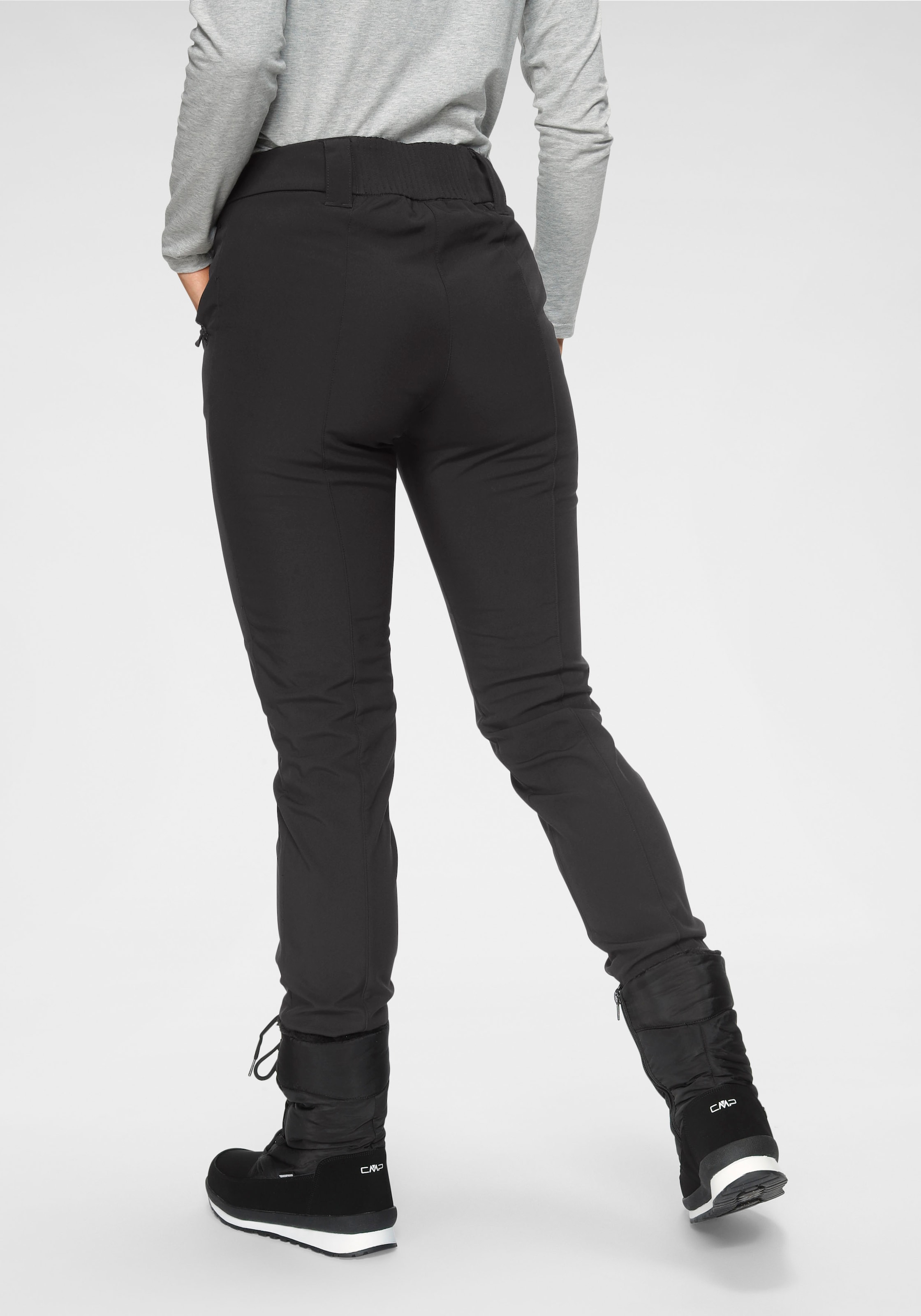 CMP Softshellhose »WOMAN LONG PANT«, Wasserabweisend & Windabweisend & Atmungsaktiv