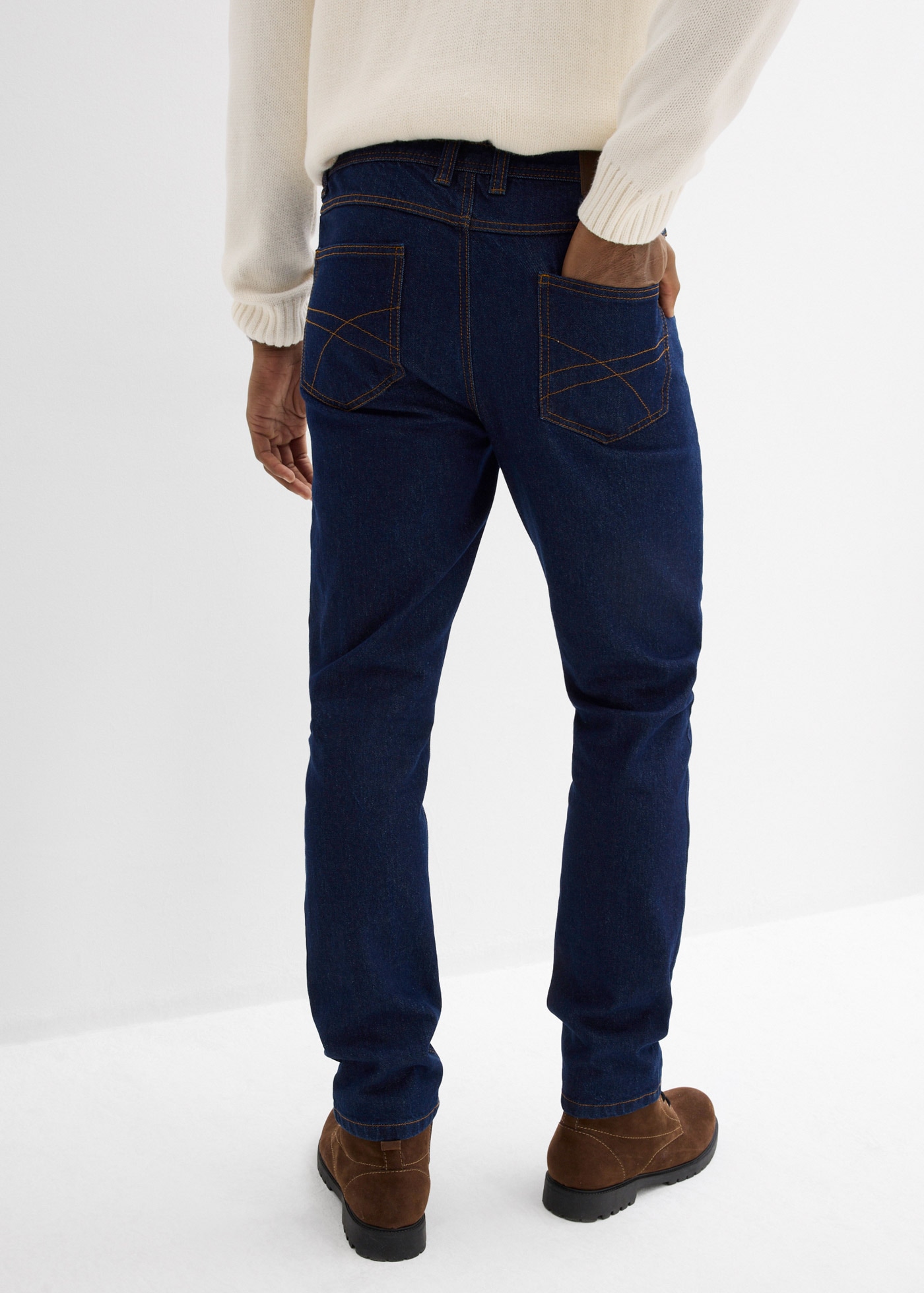bonprix Jeans droit Forme 5 poches, jambe droite