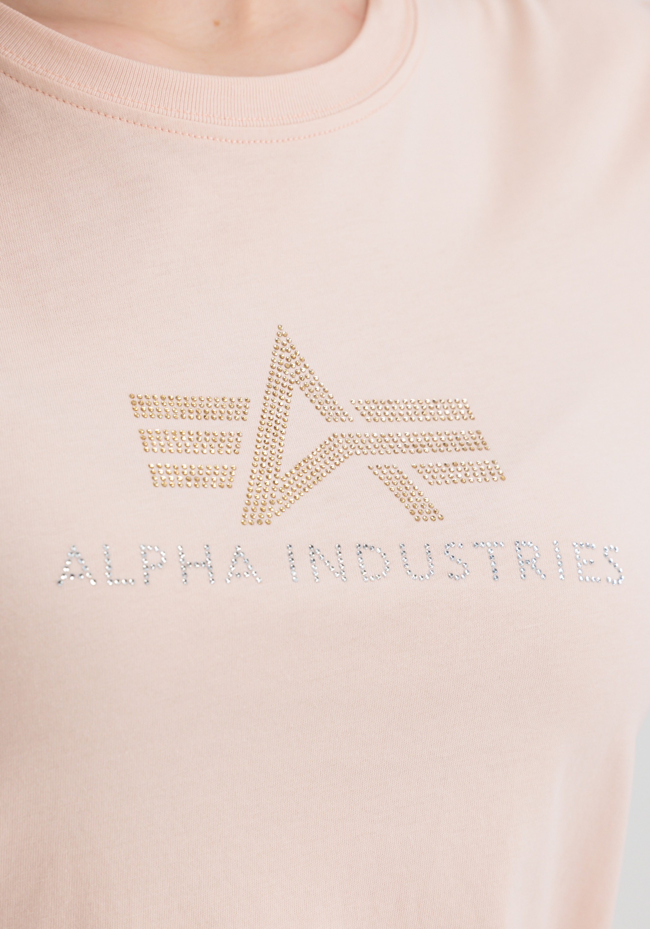 Alpha Industries T-Shirt »Alpha Industries Women - T-Shirts Crystal T Wmn«