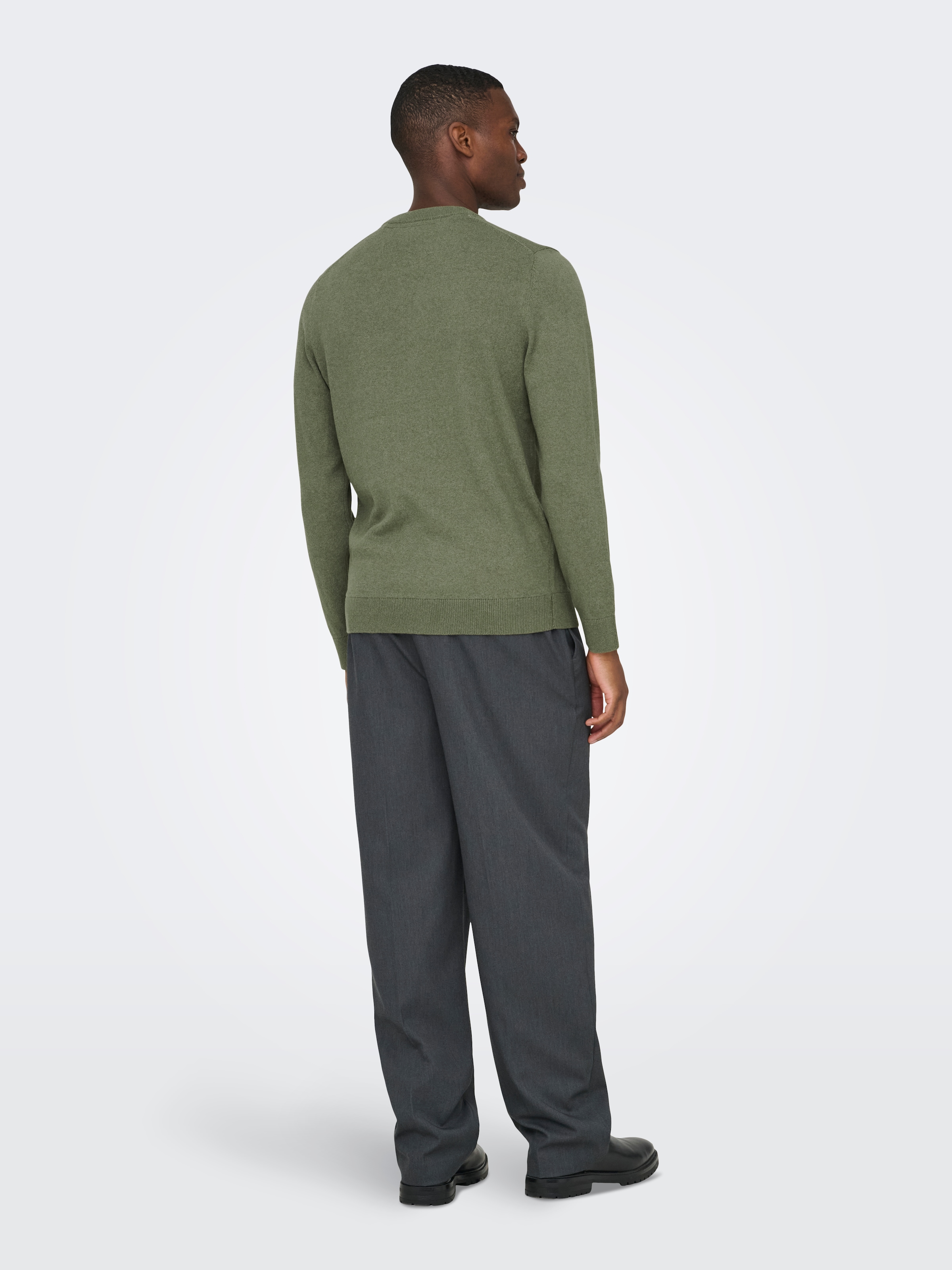 ONLY & SONS Pull à col rond »ONSREX LIFE REG 12 CREW KNIT«