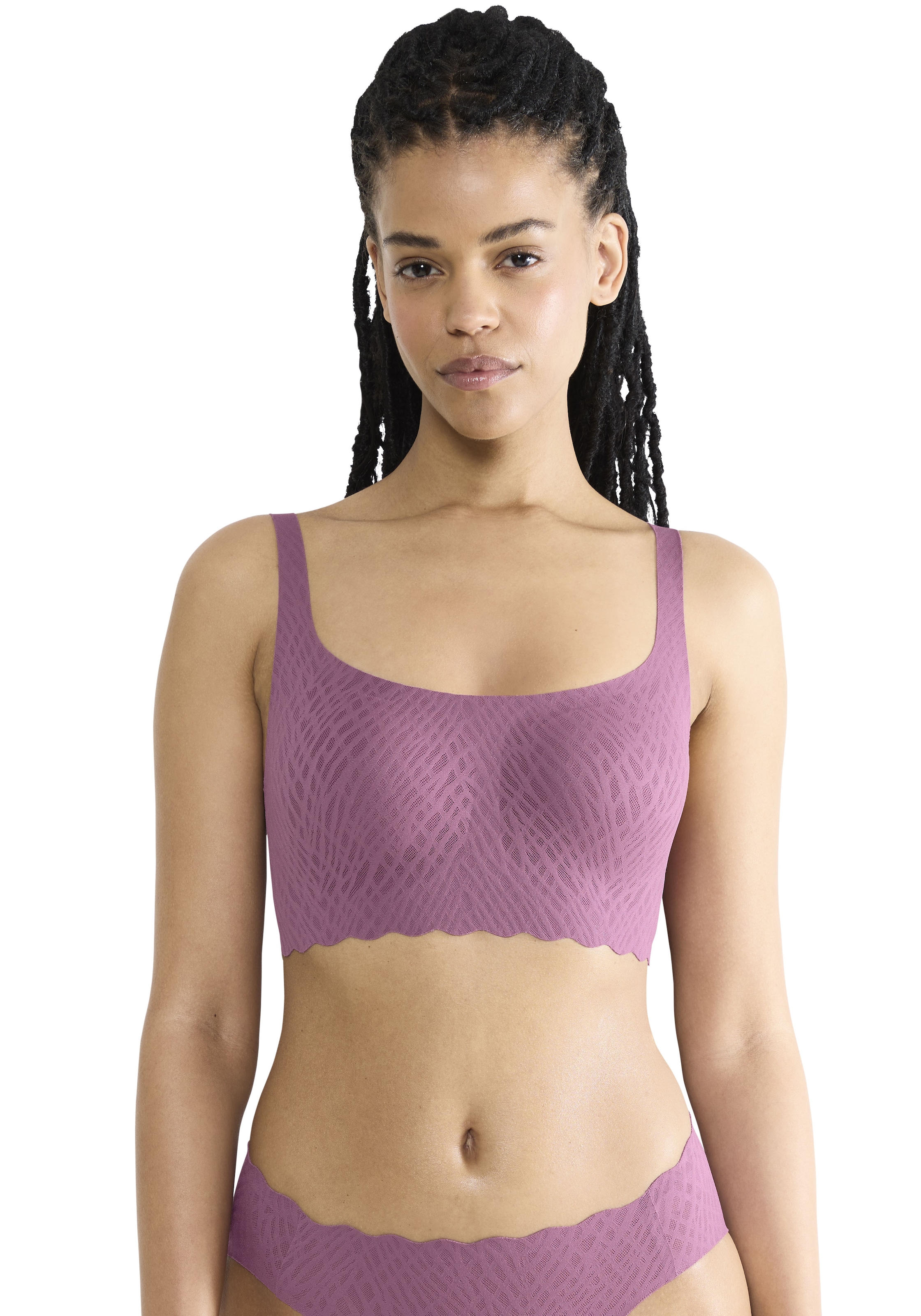 Image of sloggi Bustier "ZERO Feel Bliss" mit herausnehmbaren, atmungsaktiven Pads und Stretch-Spitze