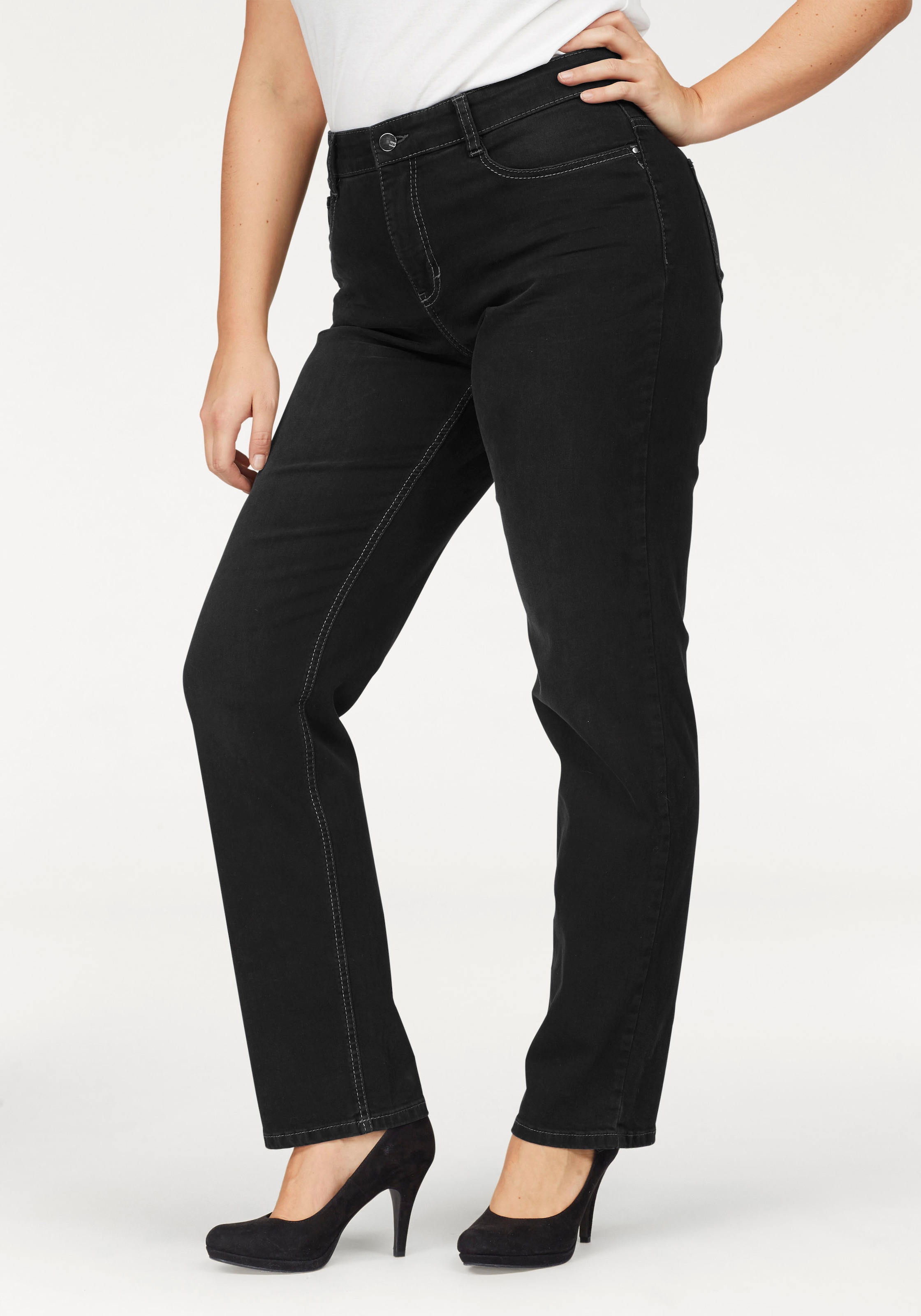 MAC Bequeme Jeans »Gracia«, Passform feminine fit