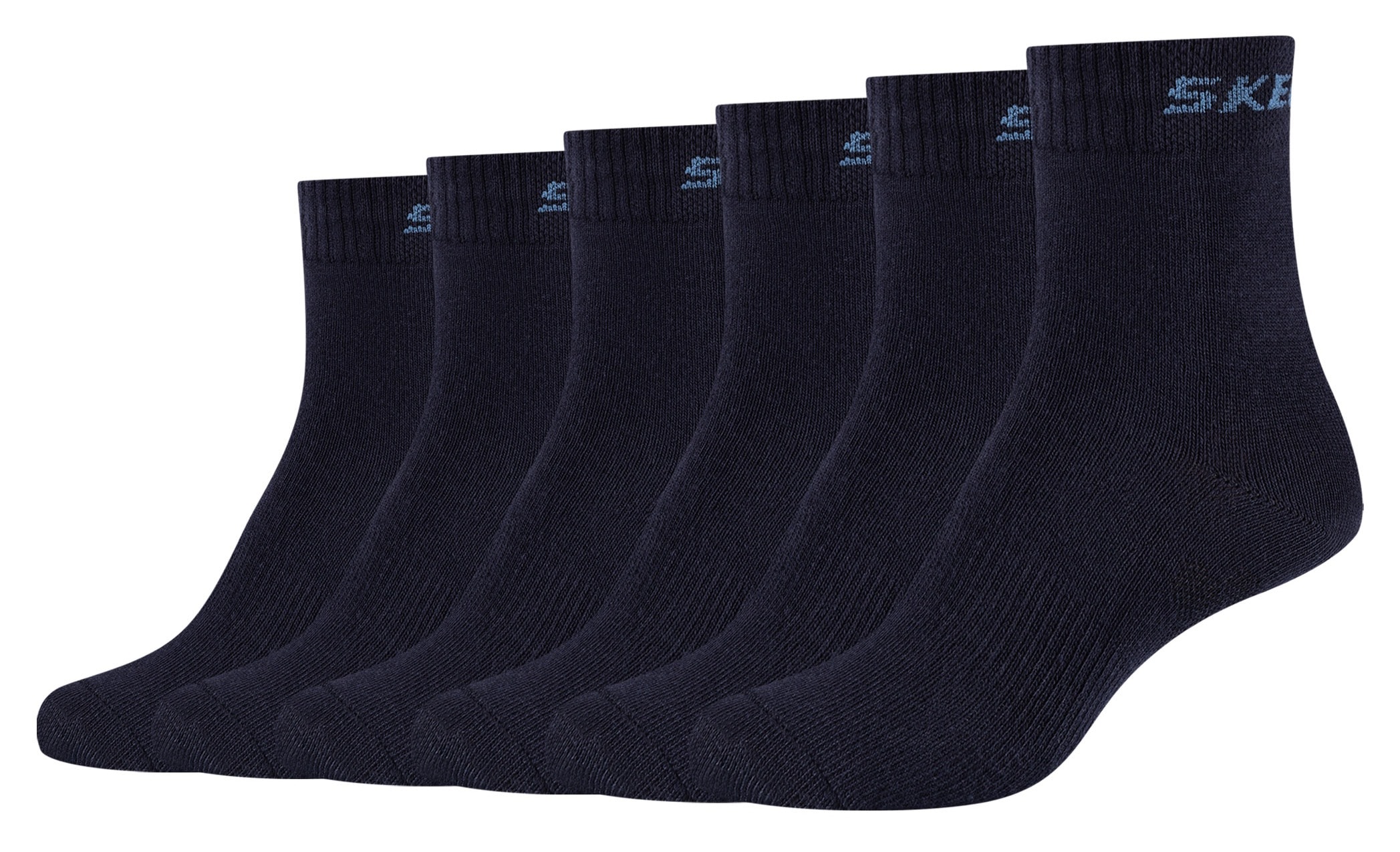 Skechers Socken, (6 Paar), (6) Paar mit Mesh Ventilation System