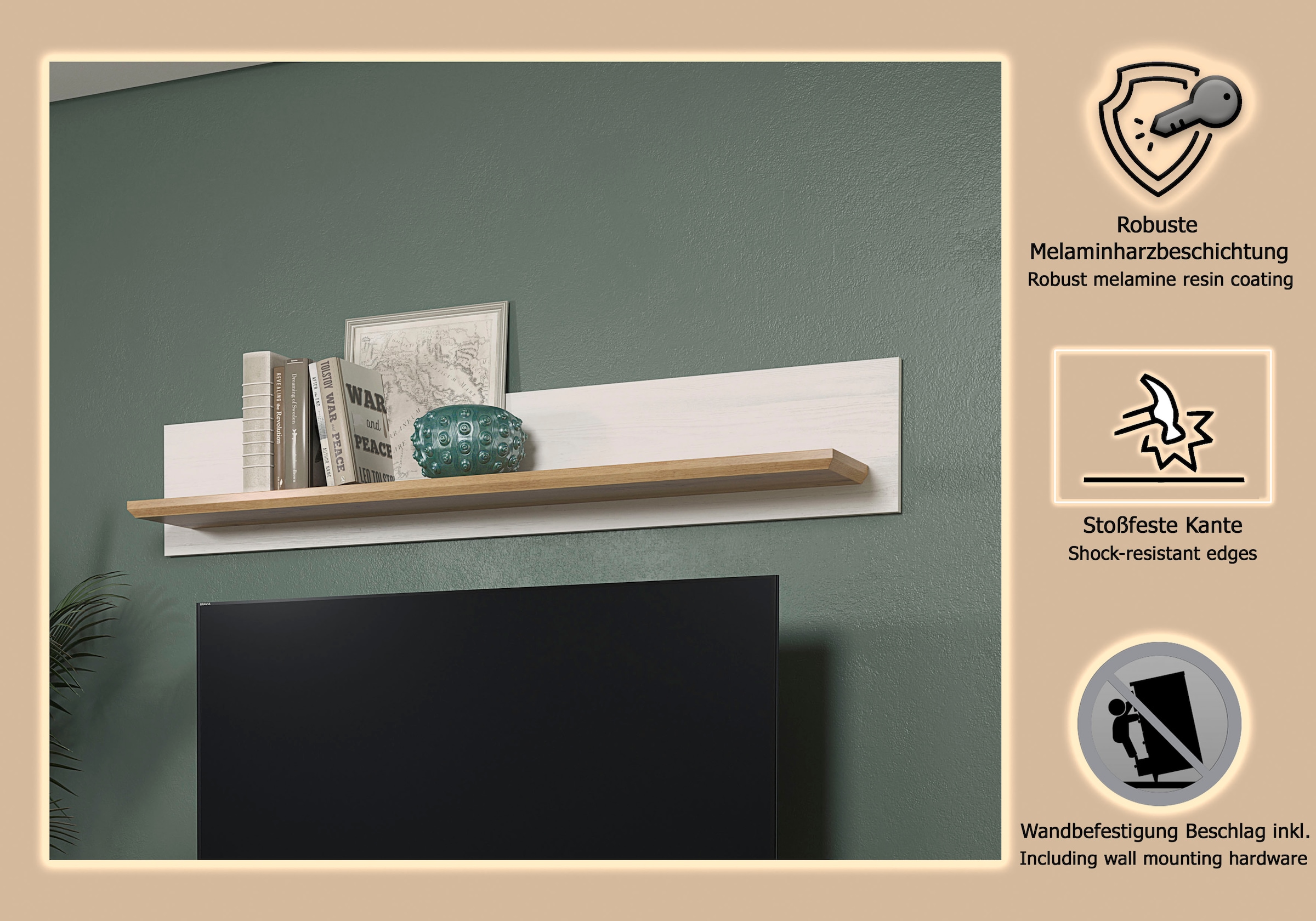 Home affaire Tableau mural »Nybro« Breite 146 cm