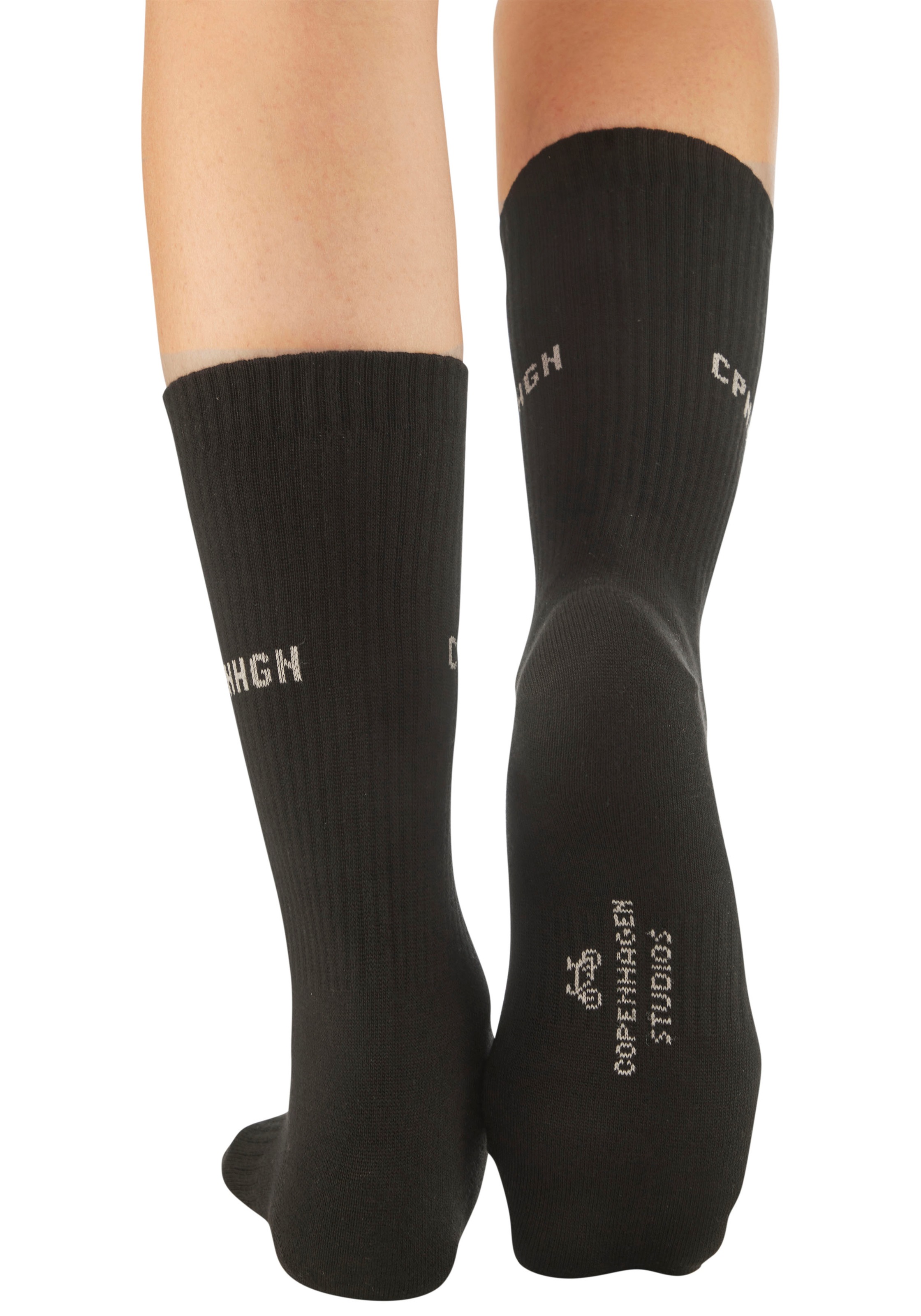 Copenhagen Studios Langsocken, (Packung, 2 Paar), gemustert und uni