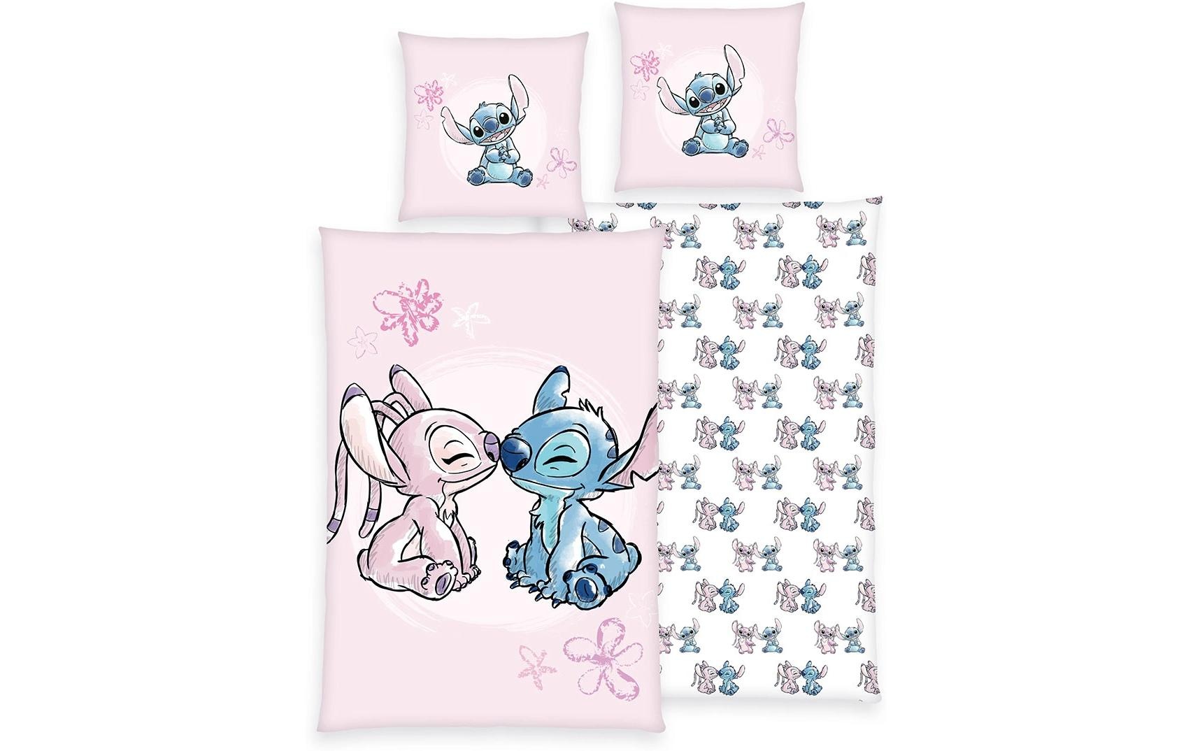 Image of Herding Kinderbettwäsche "Disney Stitch, 65/100+160/210 cm"