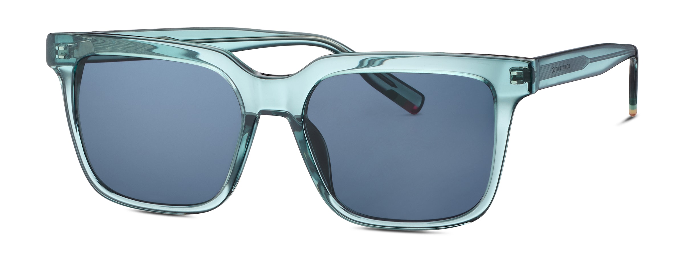 Image of TOM TAILOR Sonnenbrille "Modell 676015" Form Karree/Soft, Logoschriftzug auf Bügel, Kunststofffassung